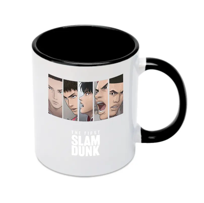 スラムダンク 映画 名シーン再現 - カラフルマグカップ ・ 陶器 ・ 熱転写プリント ・ 鮮やかデザイン ・ 耐久性 高品質 ・ コーヒー お茶 ギフト用