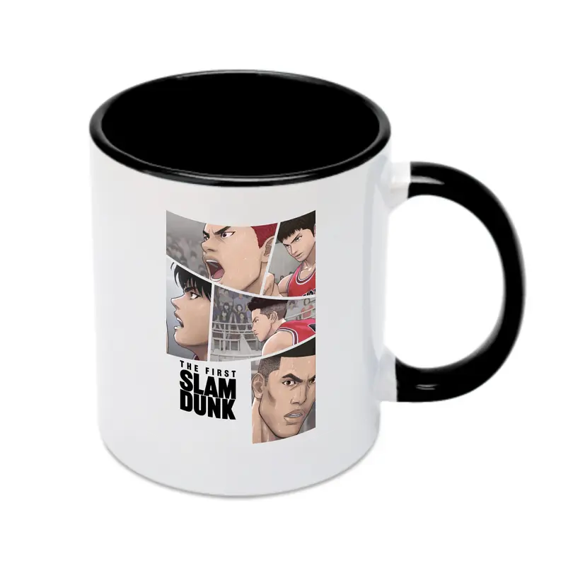 スラムダンク映画  名シーン再現 - カラフルマグカップ ・ 陶器 ・ 熱転写プリント ・ 鮮やかデザイン ・ 耐久性 高品質 ・ コーヒー お茶 ギフト用