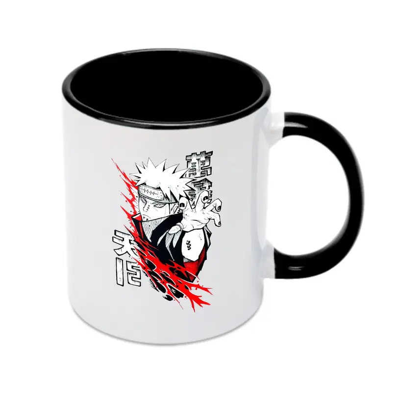 うずまき ナルト 暁 組織メンバーペイン 六道 - カラフルマグカップ ・ 陶器 ・ 熱転写プリント ・ 鮮やかデザイン ・ 耐久性 高品質 ・ コーヒー お茶 ギフト用