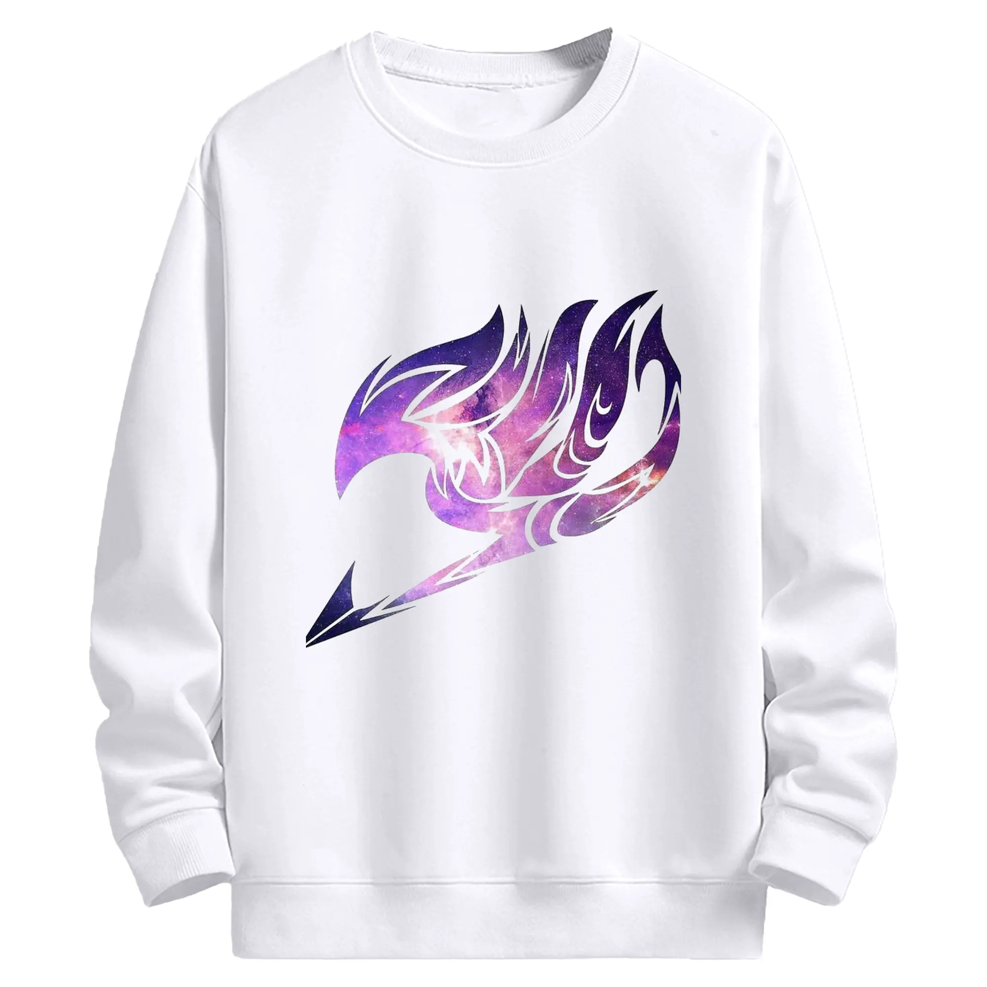 限定 フェアリーテイル シンプルロゴ - 高品質 クルーネック スウェット ・ コットン59％ ポリエステル41％ ・ ユニセックス 長袖 トレーナー ・ カジュアル デイリー スポーツ 散歩用