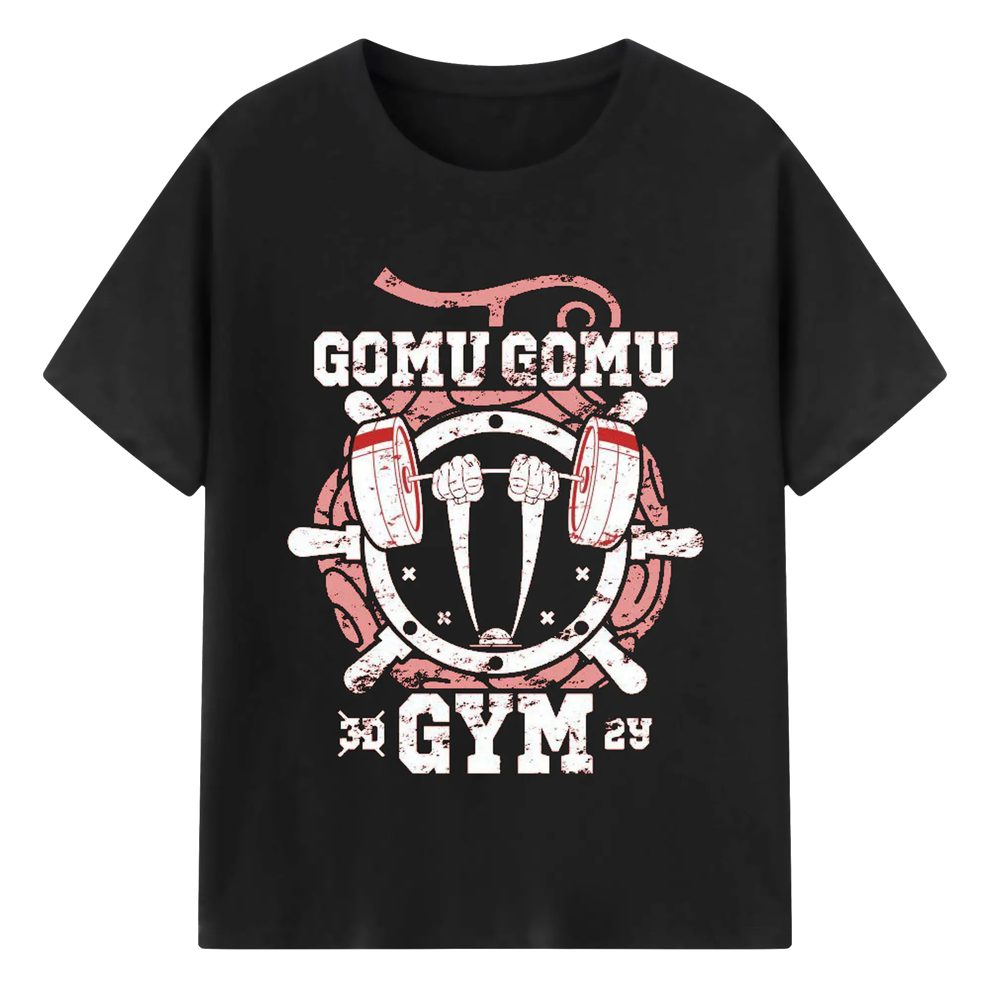 ワンピース - 綿100％ 半袖Tシャツ ・ フロントプリント ・ 快適 通気性 ・ 日常使い 散歩 スポーツ用