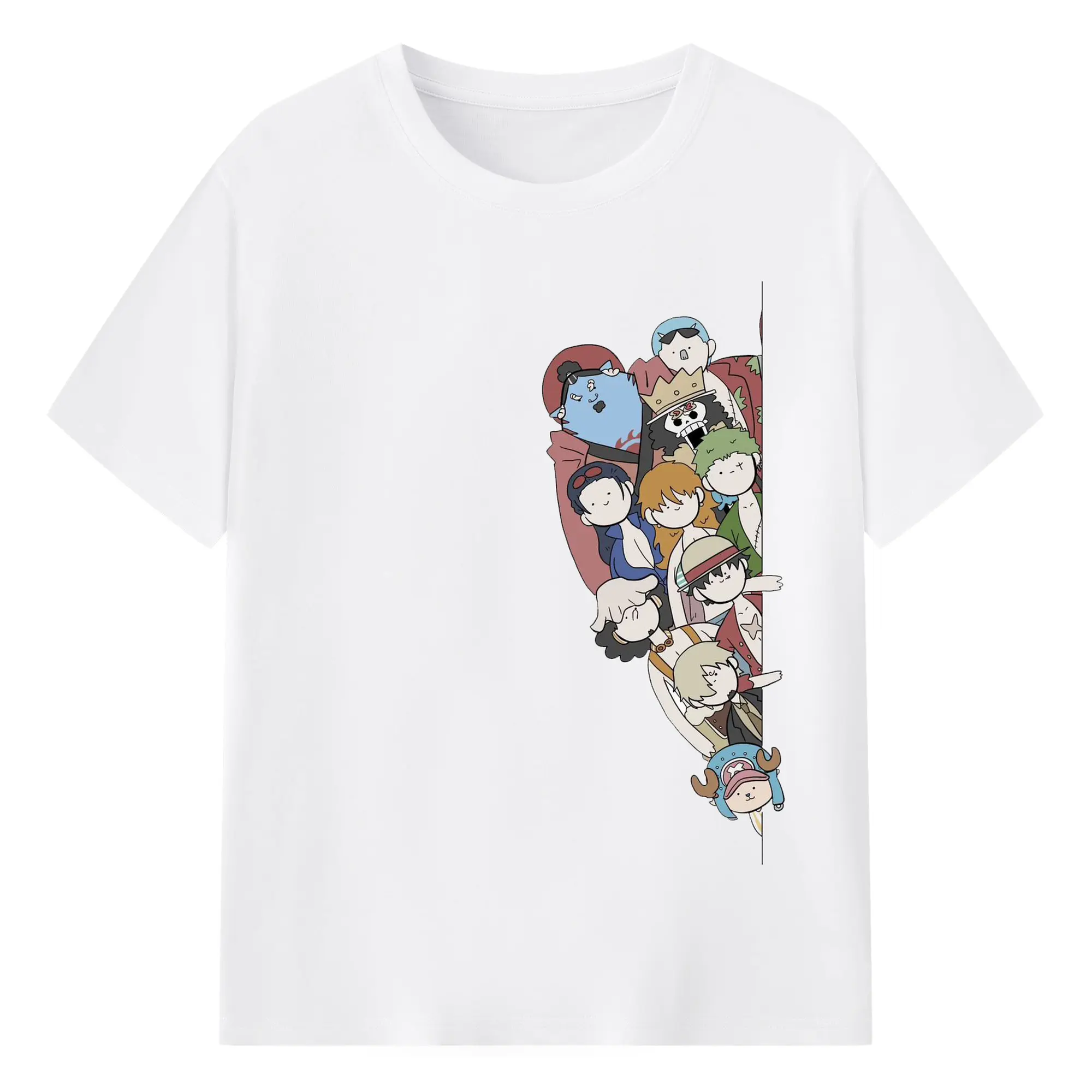 ワンピース - 綿100％ 半袖Tシャツ ・ フロントプリント ・ 快適 通気性 ・ 日常使い 散歩 スポーツ用