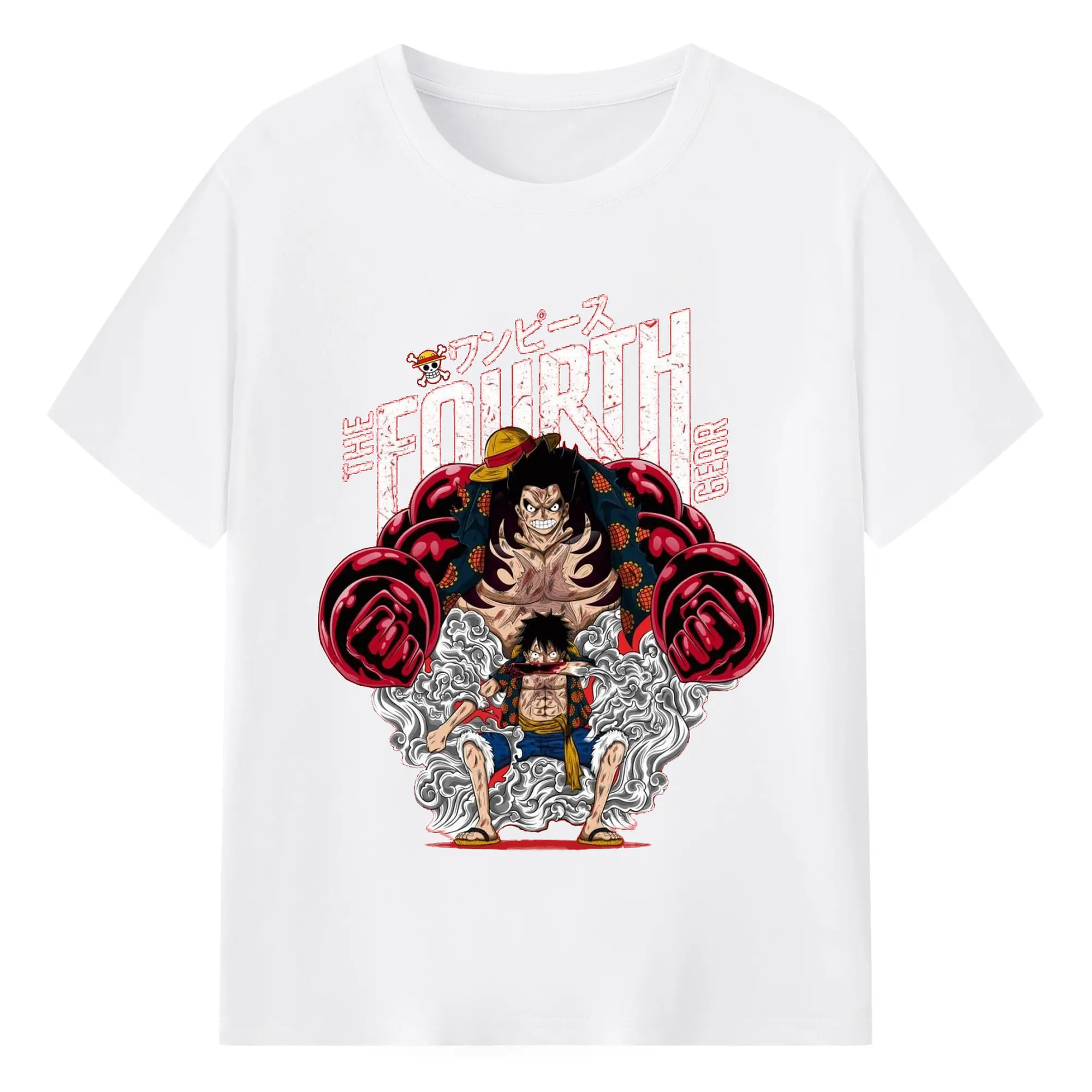 ワンピース - 綿100％ 半袖Tシャツ ・ フロントプリント ・ 快適 通気性 ・ 日常使い 散歩 スポーツ用