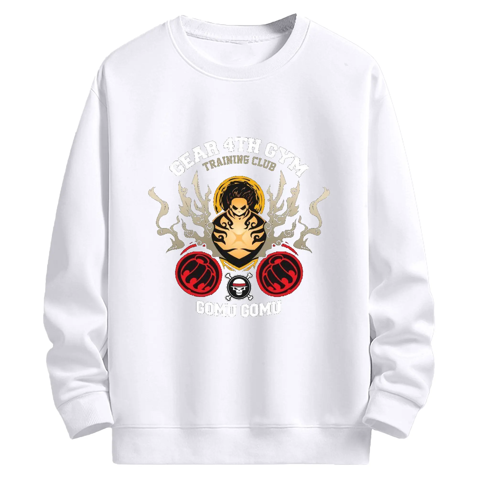 ワンピース - 高品質 クルーネック スウェット ・ コットン59％ ポリエステル41％ ・ ユニセックス 長袖 トレーナー ・ カジュアル デイリー スポーツ 散歩用