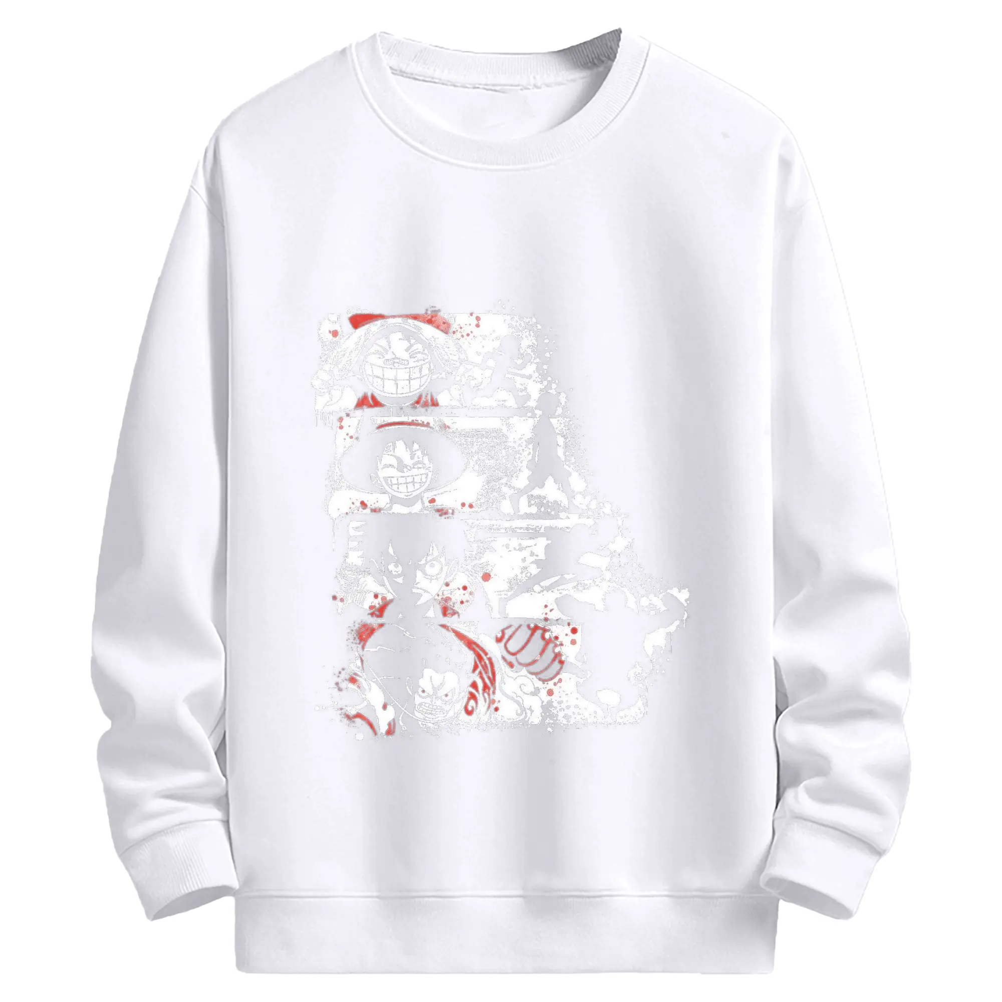 ワンピース - 高品質 クルーネック スウェット ・ コットン59％ ポリエステル41％ ・ ユニセックス 長袖 トレーナー ・ カジュアル デイリー スポーツ 散歩用