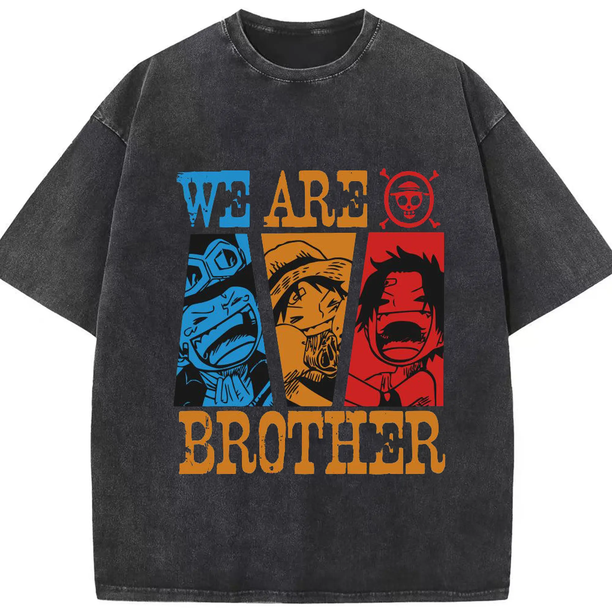 ワンピース - 綿100％ ヴィンテージ風 半袖Tシャツ ・ フロントプリント ・ 柔らか肌触り ・ 通気性 快適 ・ スポーツ カジュアル 外出用