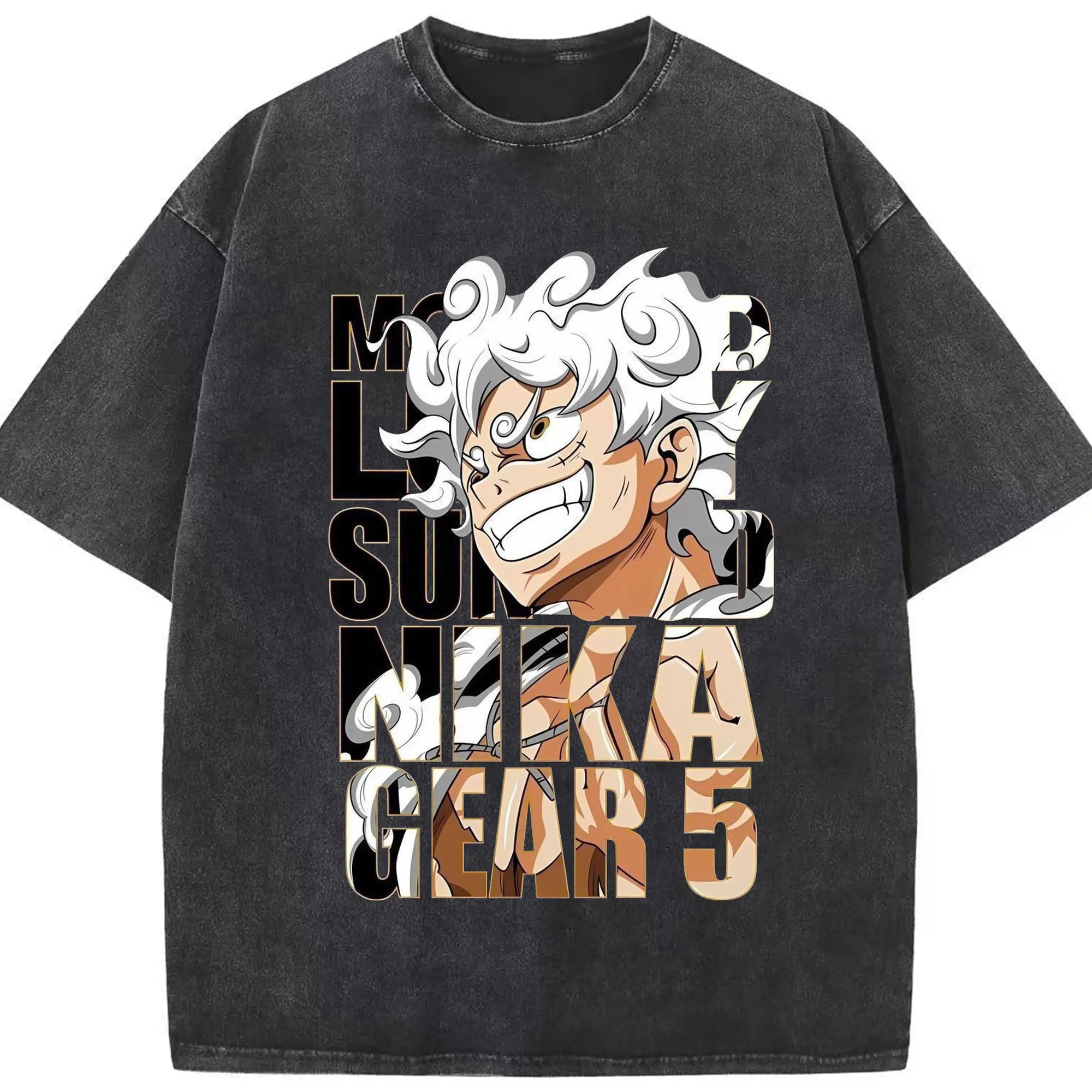 ワンピース - 綿100％ ヴィンテージ風 半袖Tシャツ ・ フロントプリント ・ 柔らか肌触り ・ 通気性 快適 ・ スポーツ カジュアル 外出用