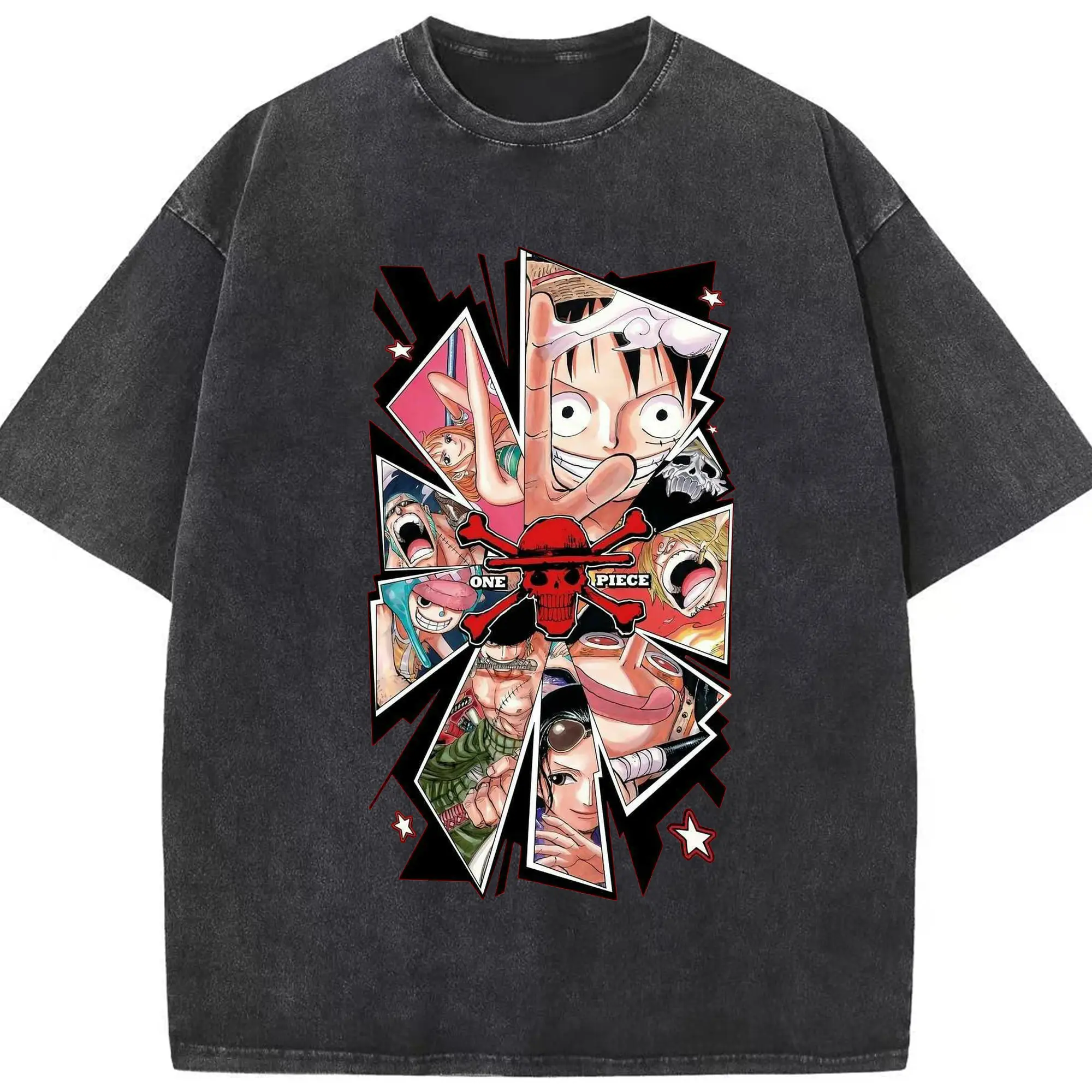 ワンピース - 綿100％ ヴィンテージ風 半袖Tシャツ ・ フロントプリント ・ 柔らか肌触り ・ 通気性 快適 ・ スポーツ カジュアル 外出用