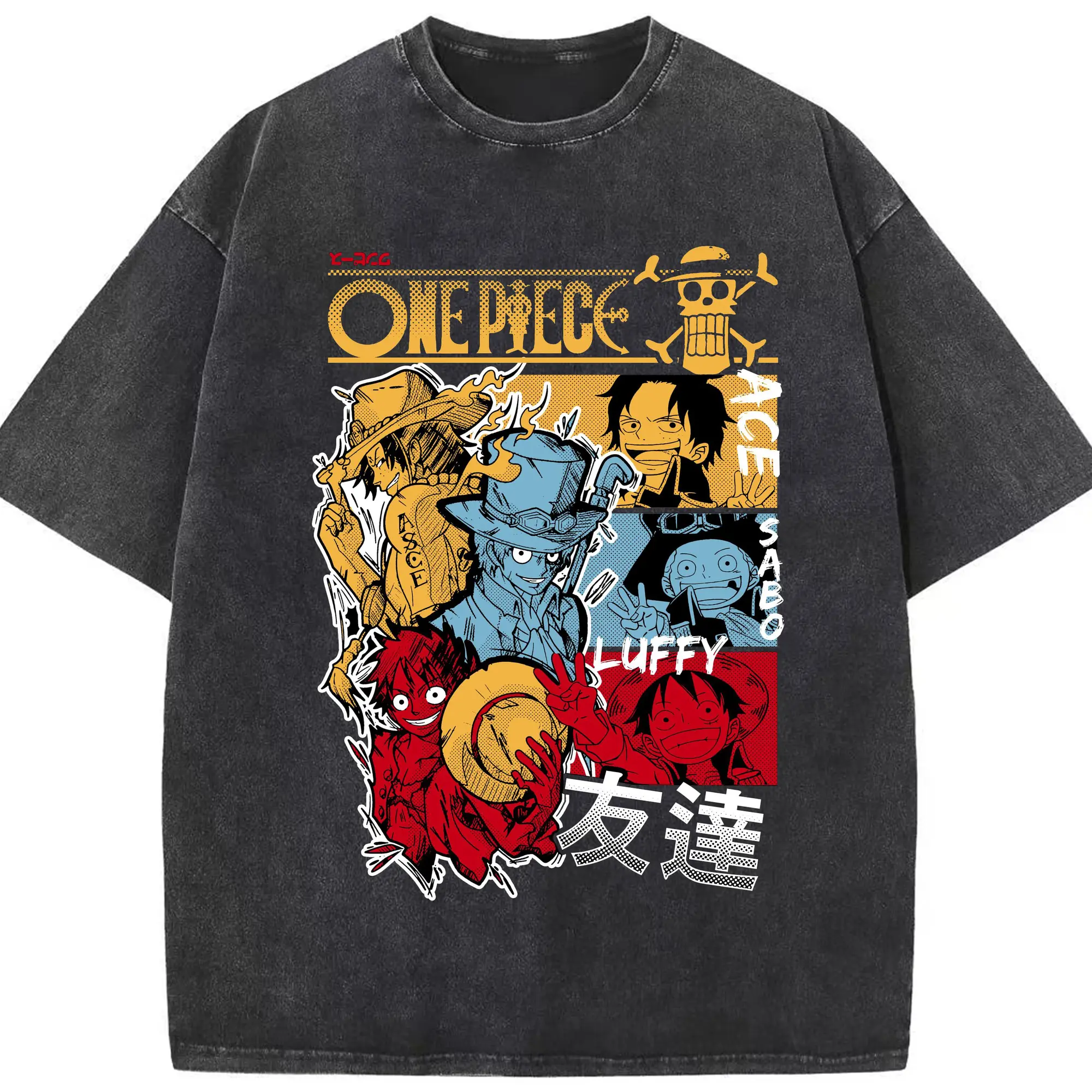 ワンピース - 綿100％ ヴィンテージ風 半袖Tシャツ ・ フロントプリント ・ 柔らか肌触り ・ 通気性 快適 ・ スポーツ カジュアル 外出用