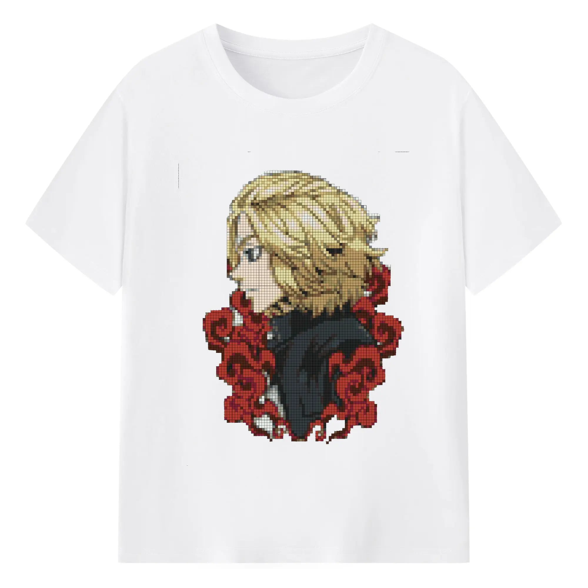東京卍リベンジャーズ 東リベ佐野万次郎 - 綿100％ 半袖Tシャツ ・ フロントプリント ・ 快適 通気性 ・ 日常使い 散歩 スポーツ用