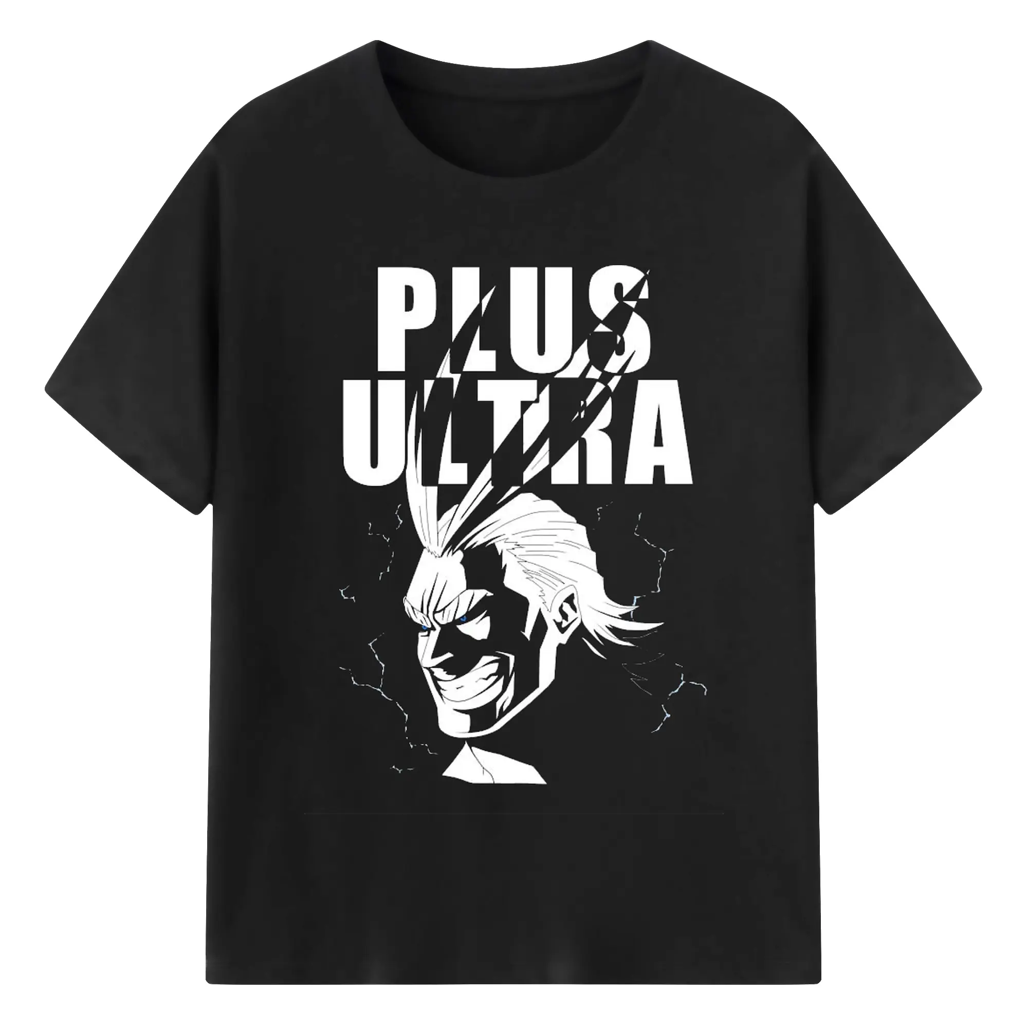 僕のヒーローアカデミア オールマイト - 綿100％ 半袖Tシャツ ・ フロントプリント ・ 快適 通気性 ・ 日常使い 散歩 スポーツ用