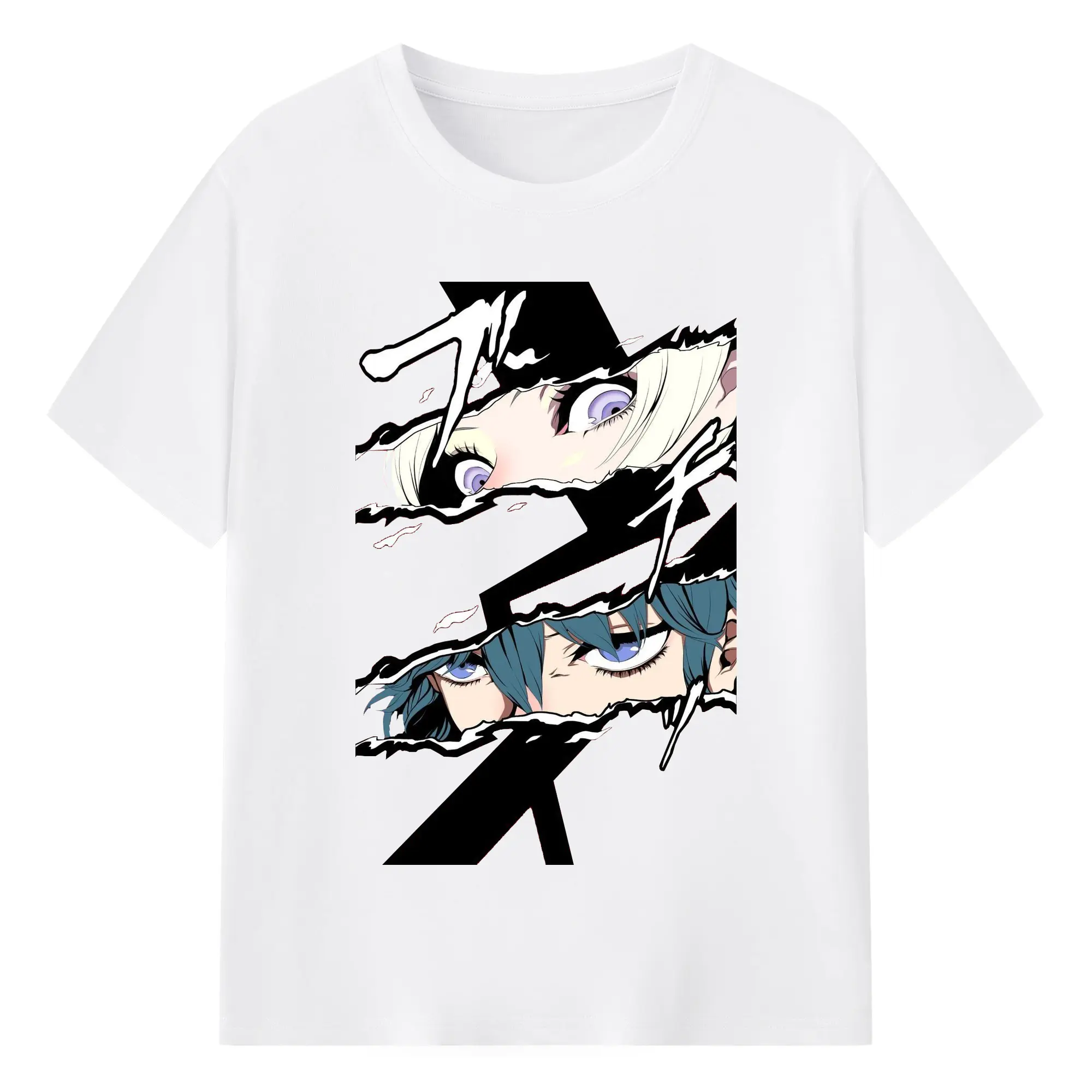 僕のヒーローアカデミア - 綿100％ 半袖Tシャツ ・ フロントプリント ・ 快適 通気性 ・ 日常使い 散歩 スポーツ用