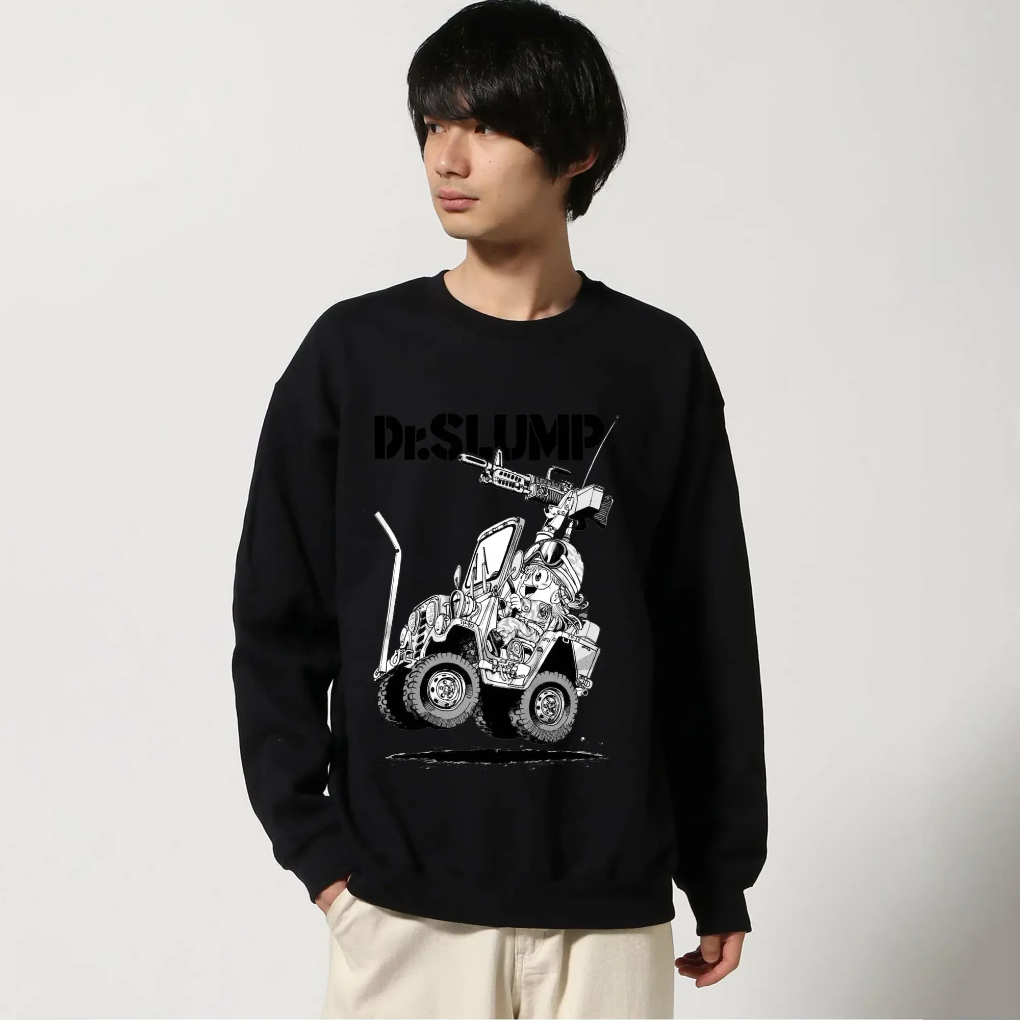 Dr.スランプ アラレちゃん モノクロ風