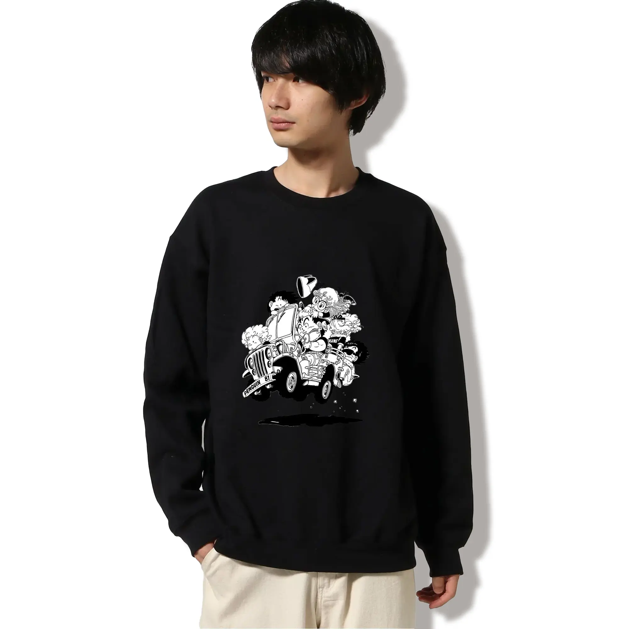 Dr.スランプ アラレちゃん モノクロ風