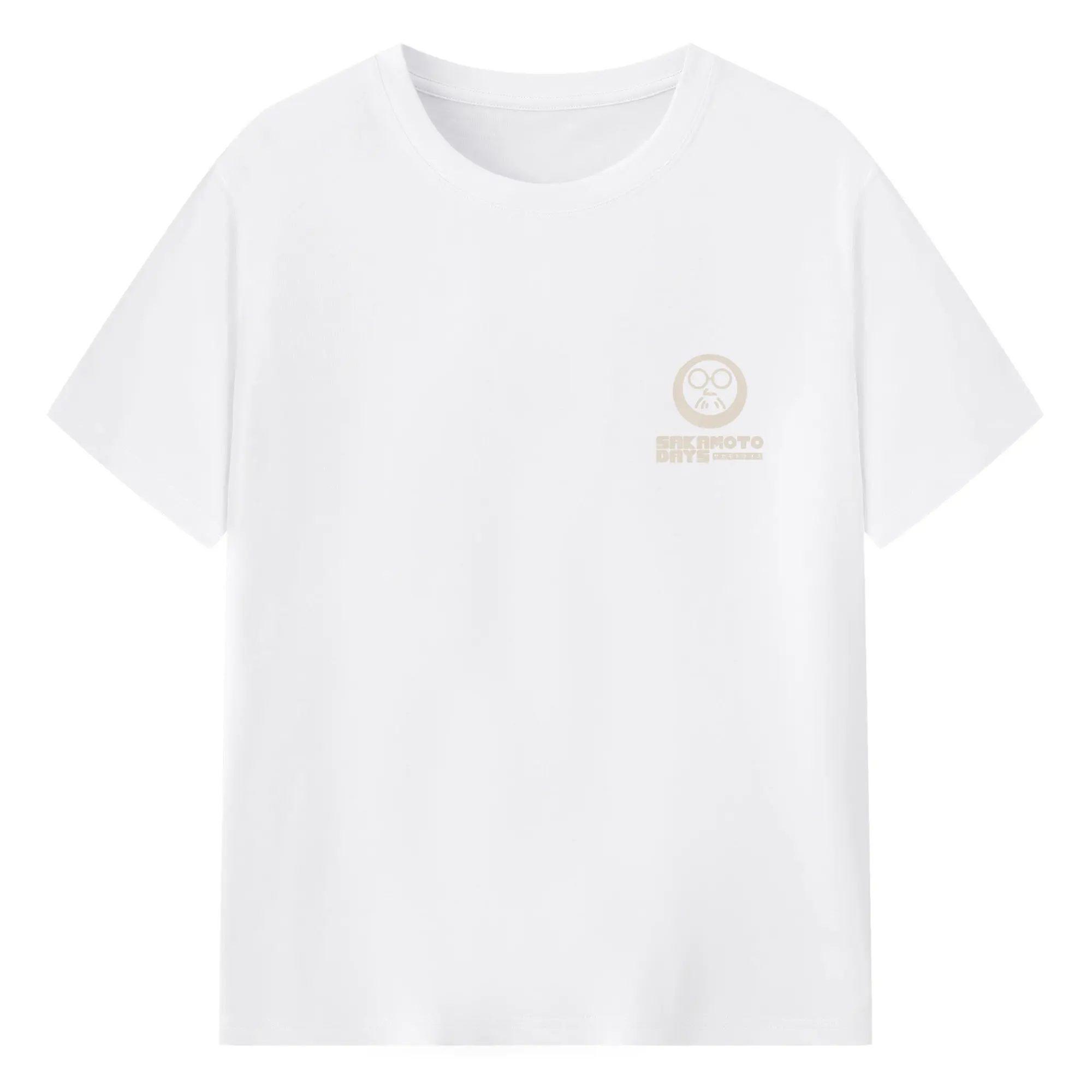 Sakamoto Days Sakamoto Days シンプル ロゴ - 綿100％ 半袖Tシャツ ・ フロントプリント ・ 快適 通気性 ・ 日常使い 散歩 スポーツ用