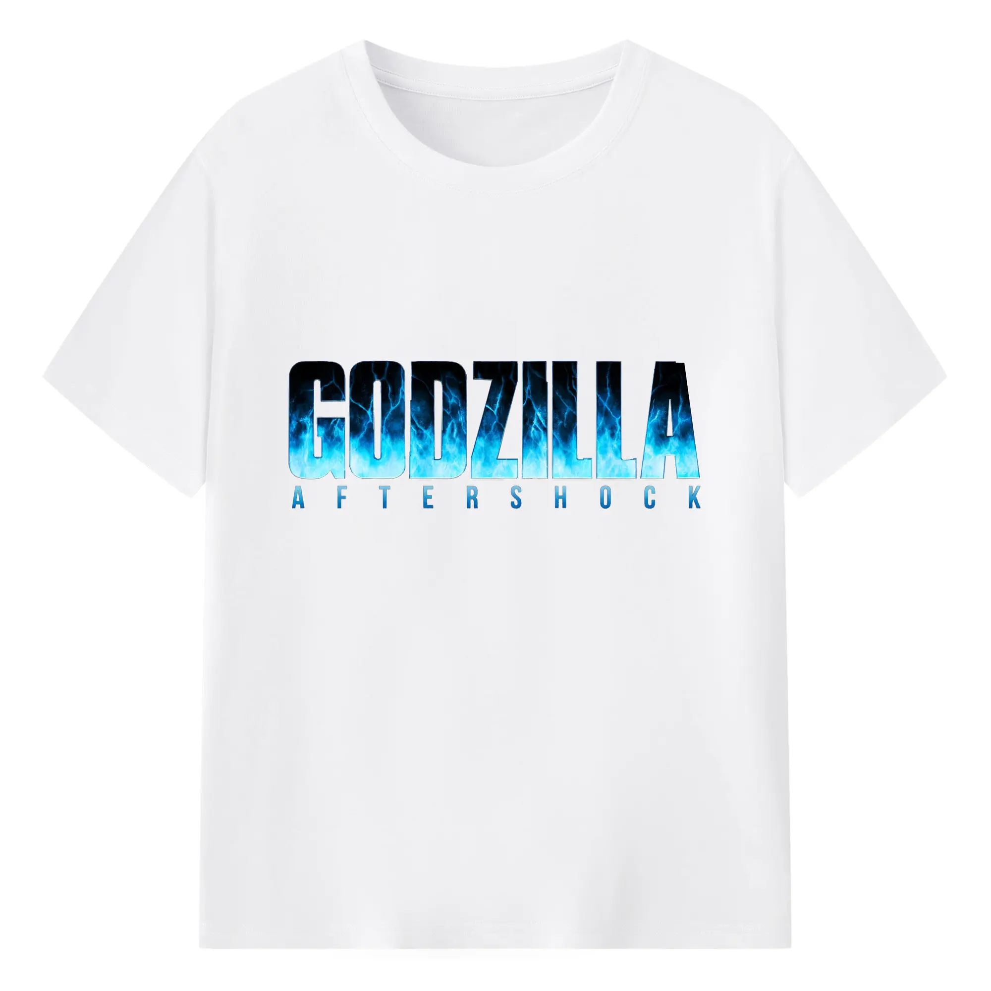 ゴジラ シンプルロゴ - 綿100％ 半袖Tシャツ ・ フロントプリント ・ 快適 通気性 ・ 日常使い 散歩 スポーツ用