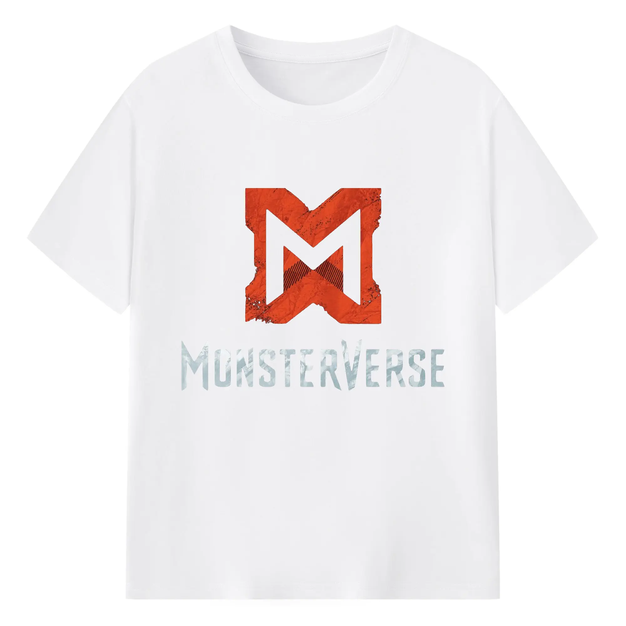 ゴジラ シンプルロゴ - 綿100％ 半袖Tシャツ ・ フロントプリント ・ 快適 通気性 ・ 日常使い 散歩 スポーツ用