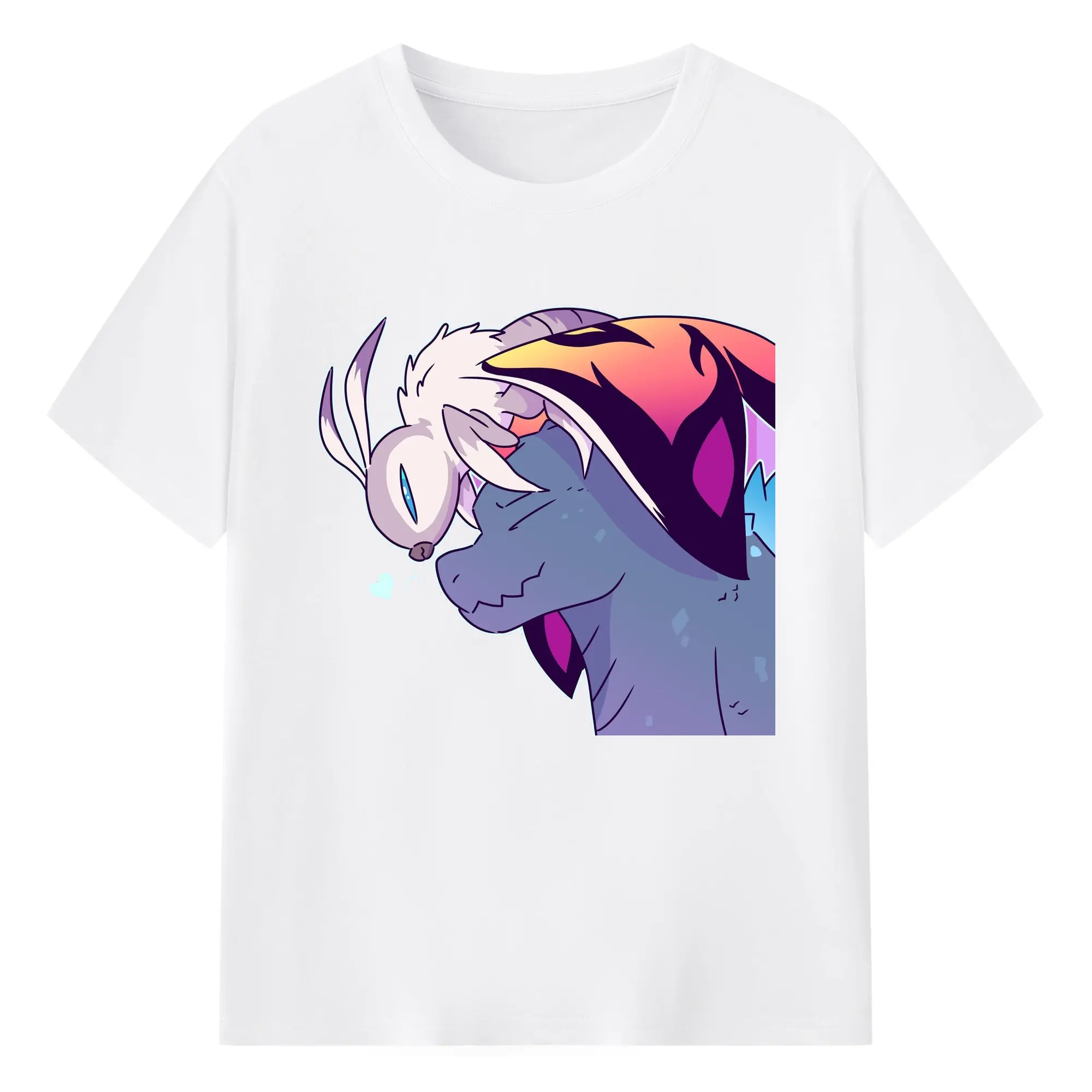 ゴジラとモスラ Mothra - 綿100％ 半袖Tシャツ ・ フロントプリント ・ 快適 通気性 ・ 日常使い 散歩 スポーツ用