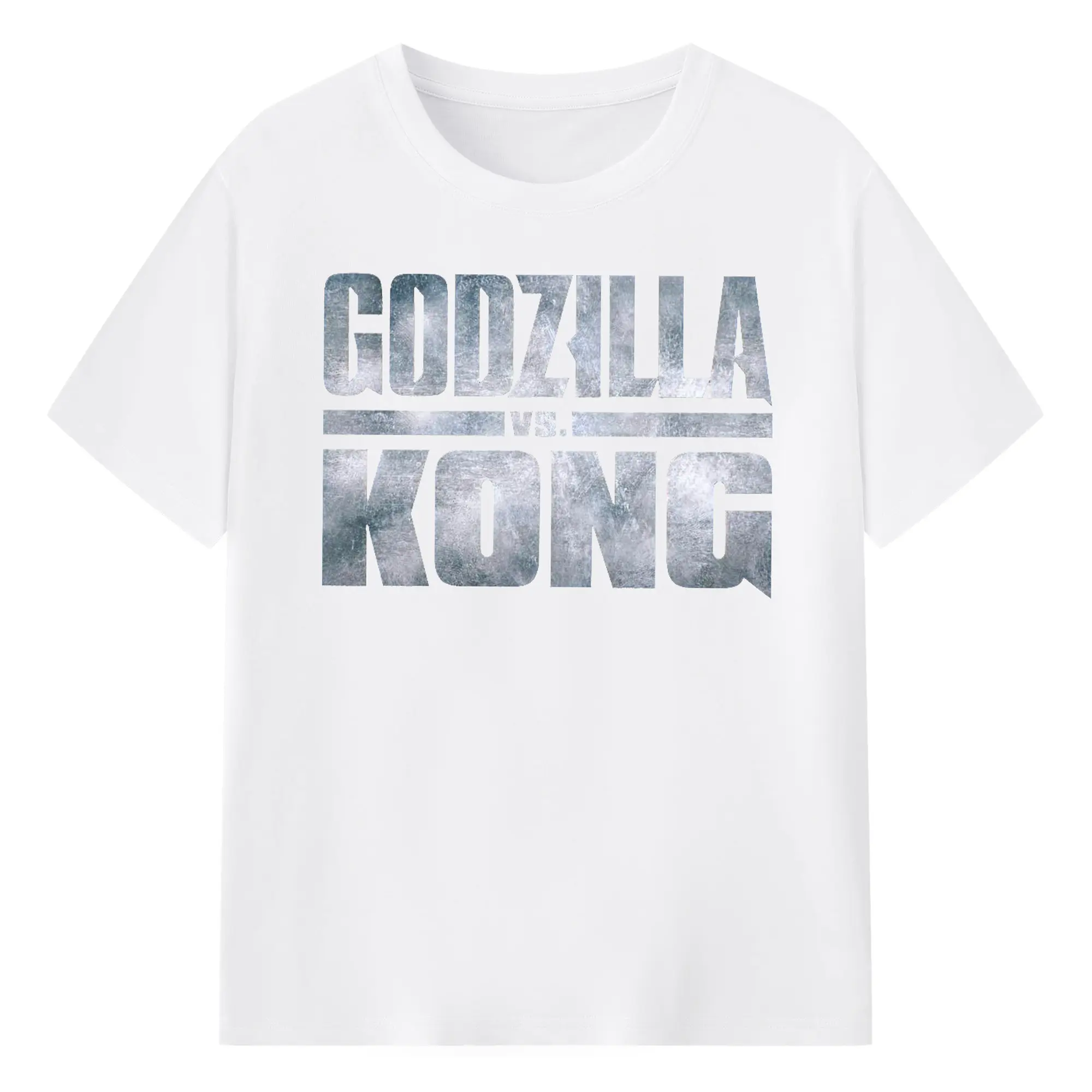 ゴジラ シンプルロゴ - 綿100％ 半袖Tシャツ ・ フロントプリント ・ 快適 通気性 ・ 日常使い 散歩 スポーツ用