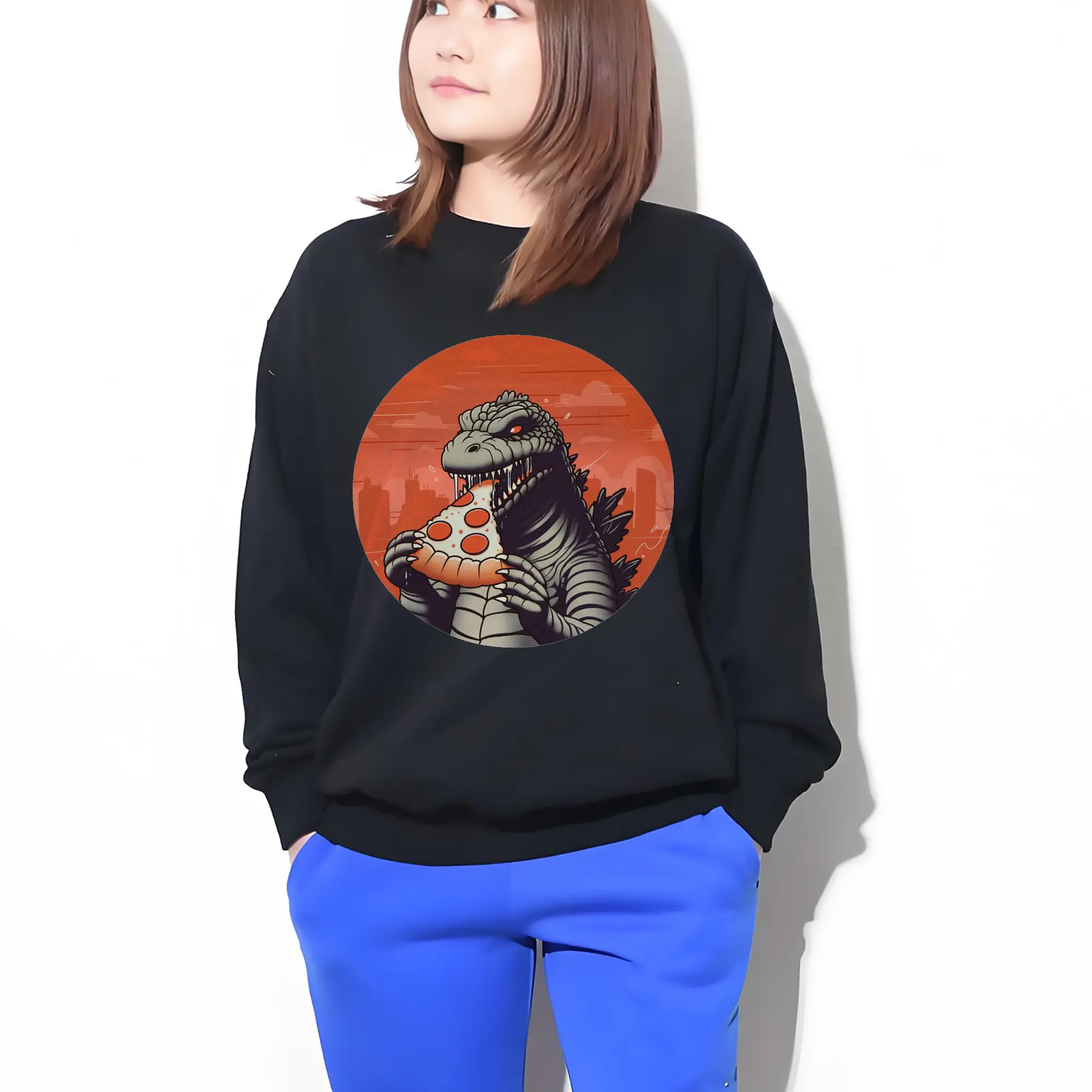 ゴジラの食事タイム