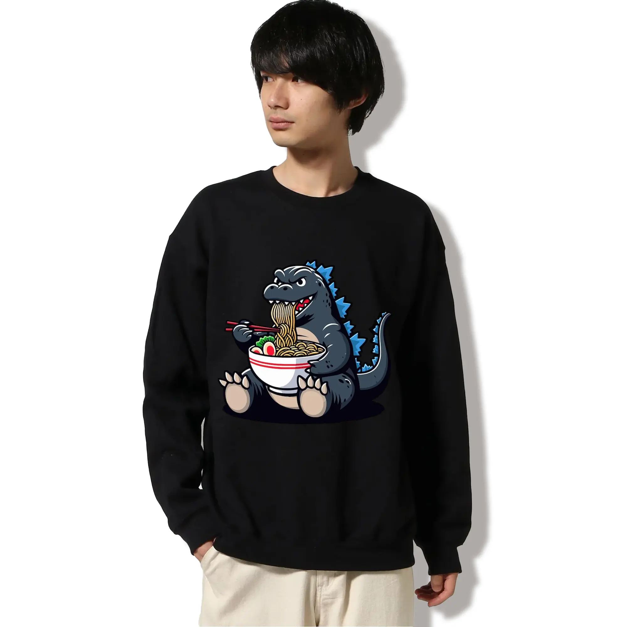 ゴジラの食事タイム