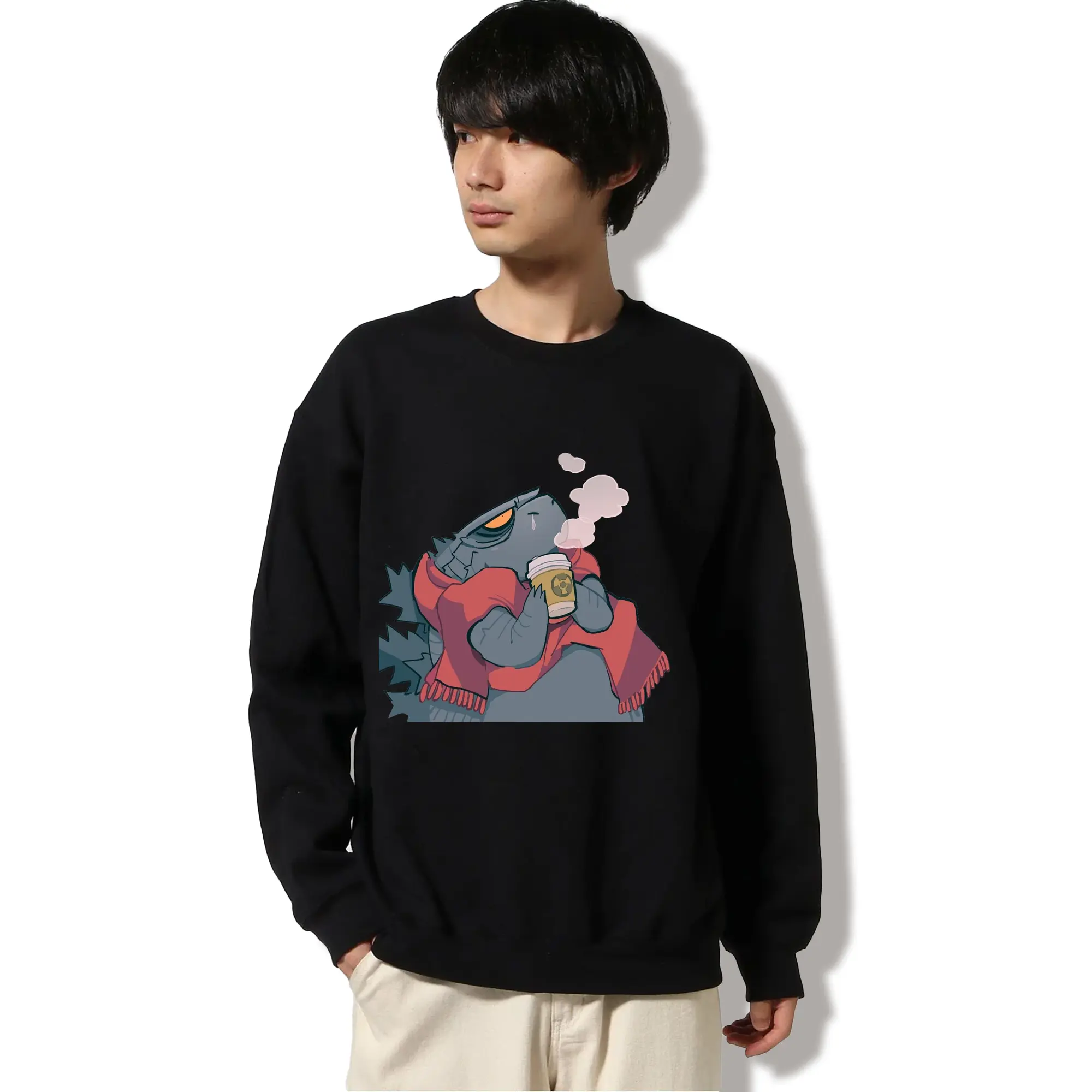 ゴジラの食事タイム