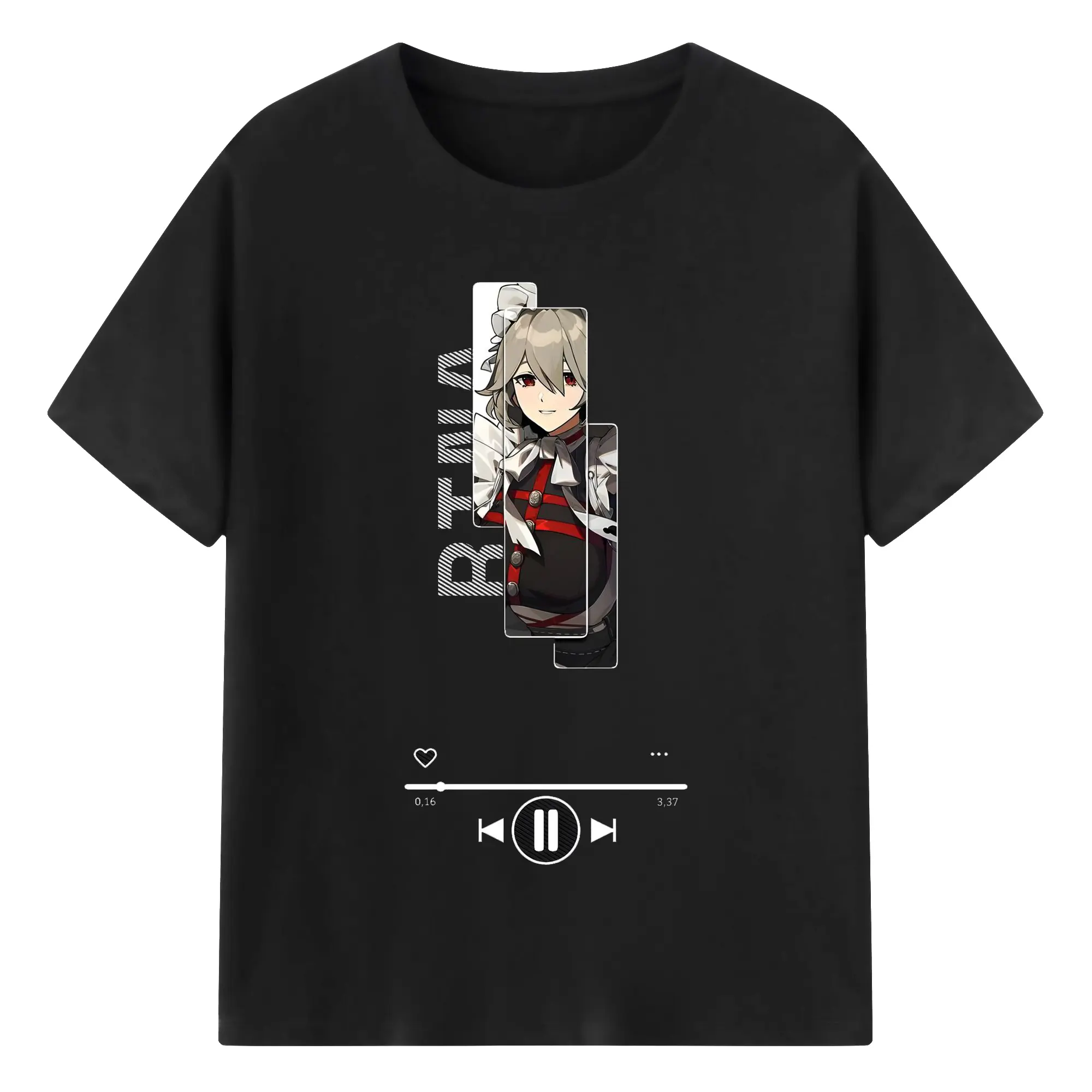 ゼンレスゾーンゼロ リナ - 綿100％ 半袖Tシャツ ・ フロントプリント ・ 快適 通気性 ・ 日常使い 散歩 スポーツ用