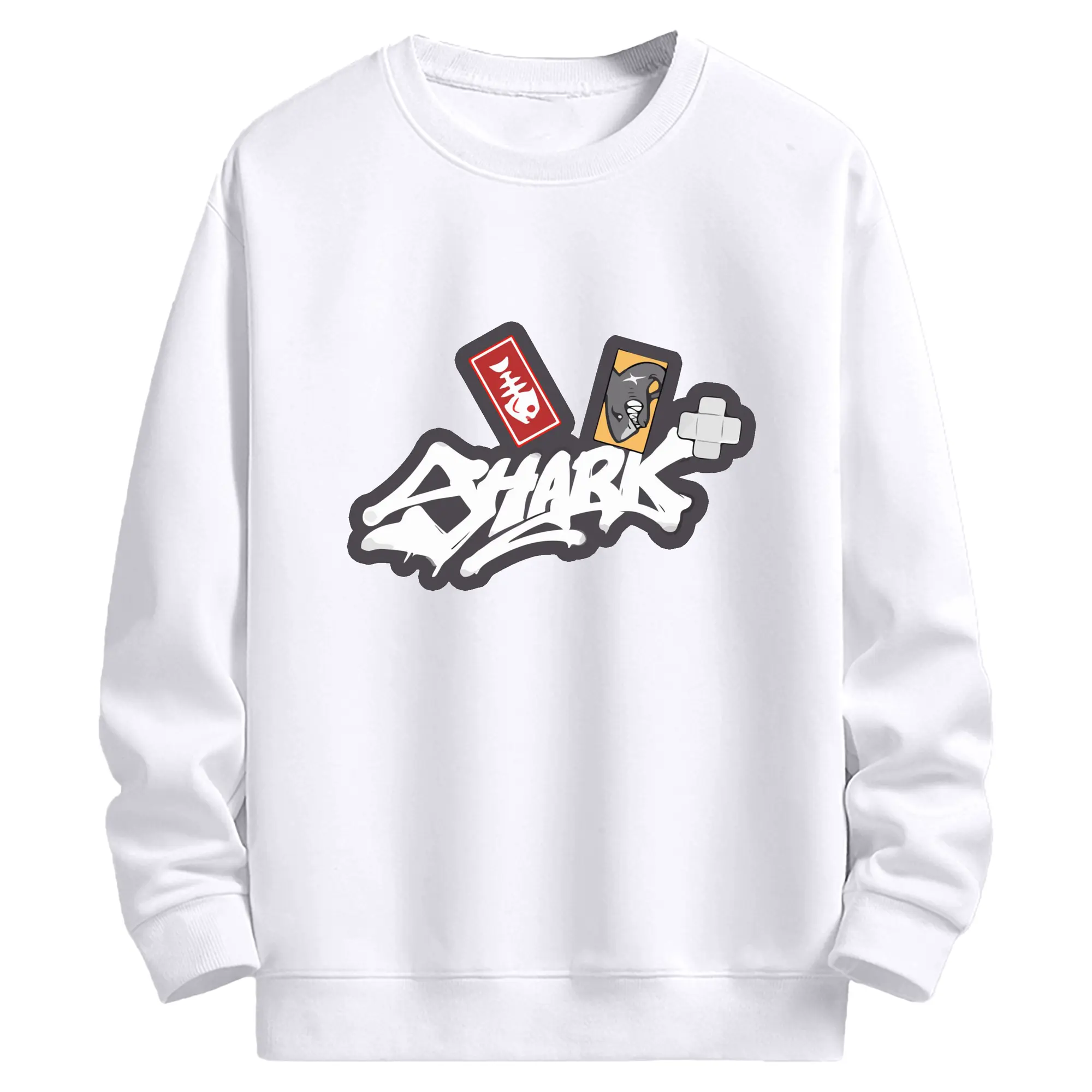 ゼンレスゾーンゼロ ロゴ シンプル - 高品質 クルーネック スウェット ・ コットン59％ ポリエステル41％ ・ ユニセックス 長袖 トレーナー ・ カジュアル デイリー スポーツ 散歩用