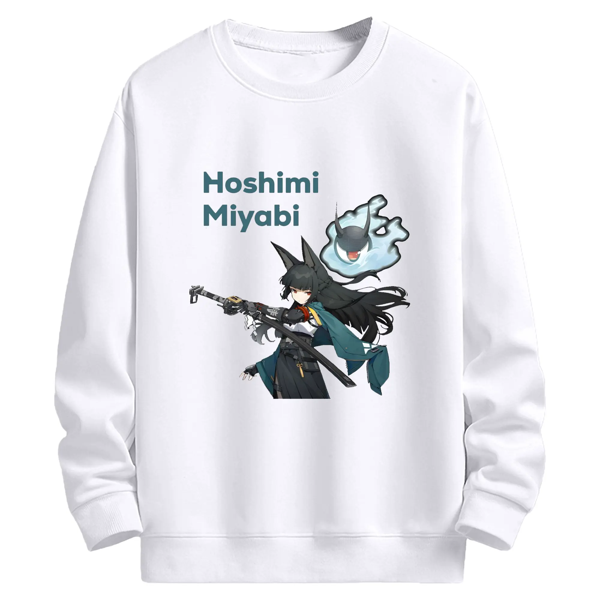 ゼンレスゾーンゼロ 星見 雅 - 高品質 クルーネック スウェット ・ コットン59％ ポリエステル41％ ・ ユニセックス 長袖 トレーナー ・ カジュアル デイリー スポーツ 散歩用