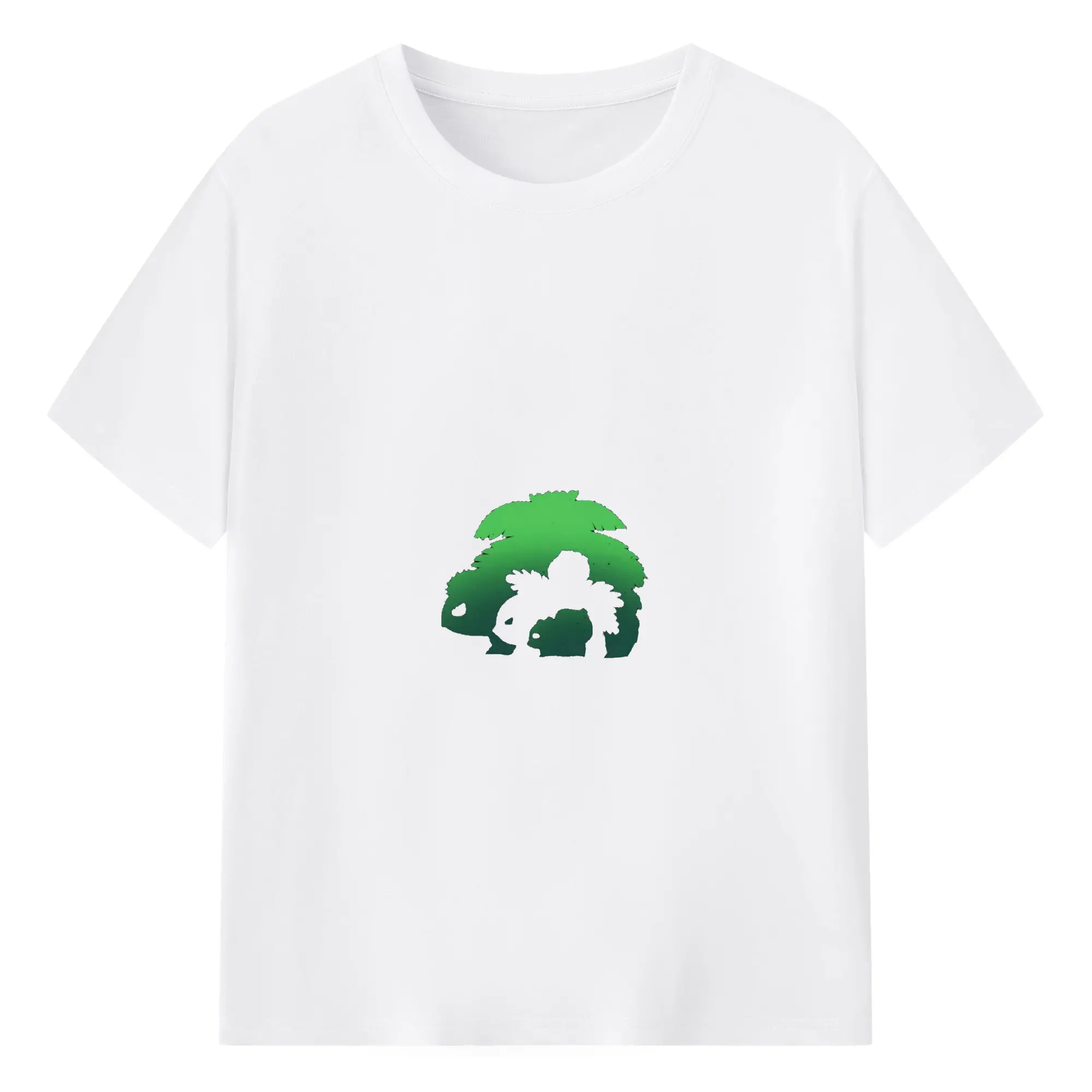 ポケモン フシギバナ - 綿100％ 半袖Tシャツ ・ フロントプリント ・ 快適 通気性 ・ 日常使い 散歩 スポーツ用