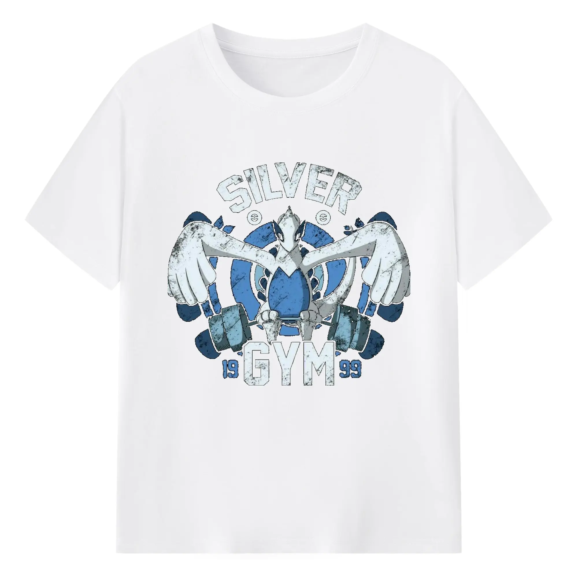 ポケモン GYM特別限定 - 綿100％ 半袖Tシャツ ・ フロントプリント ・ 快適 通気性 ・ 日常使い 散歩 スポーツ用