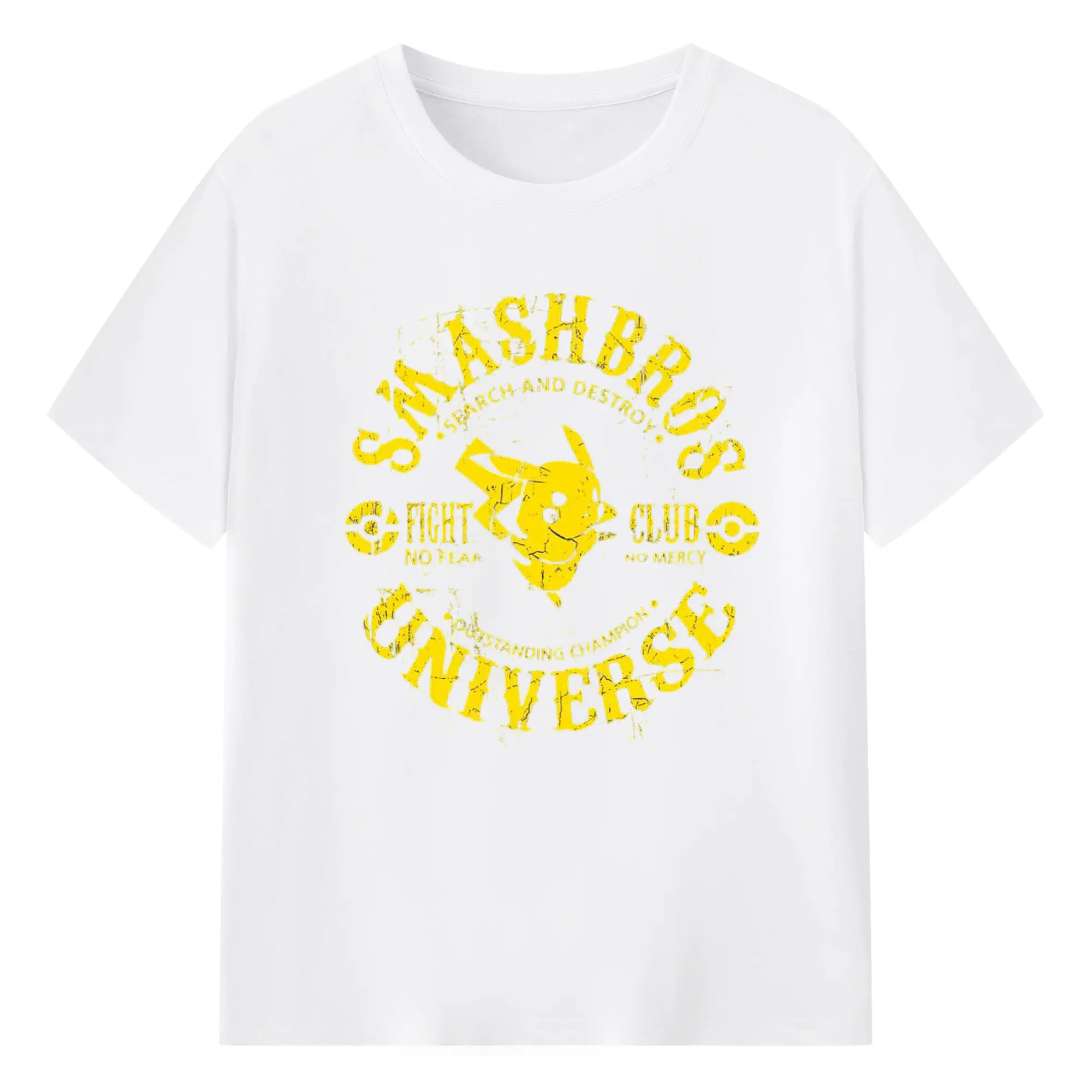 ポケモン ピカチュウ - 綿100％ 半袖Tシャツ ・ フロントプリント ・ 快適 通気性 ・ 日常使い 散歩 スポーツ用