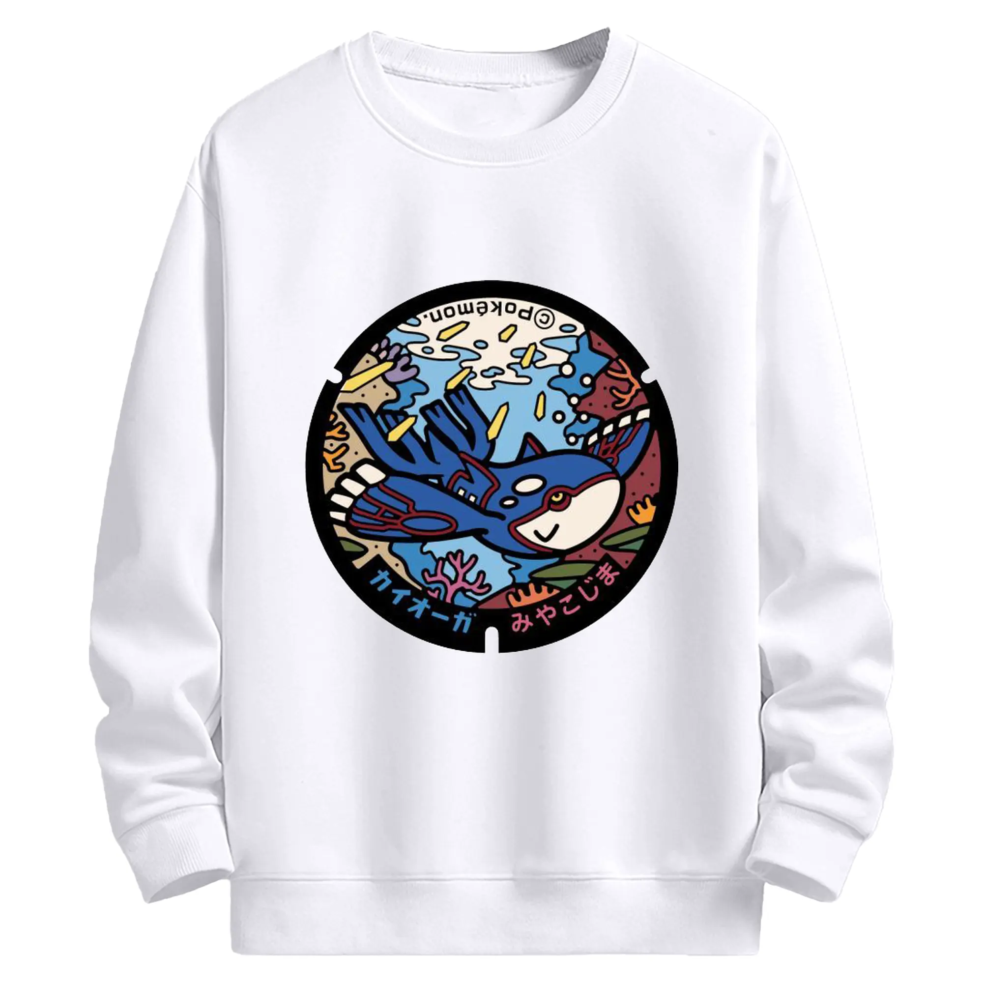 ポケモン - 高品質 クルーネック スウェット ・ コットン59％ ポリエステル41％ ・ ユニセックス 長袖 トレーナー ・ カジュアル デイリー スポーツ 散歩用