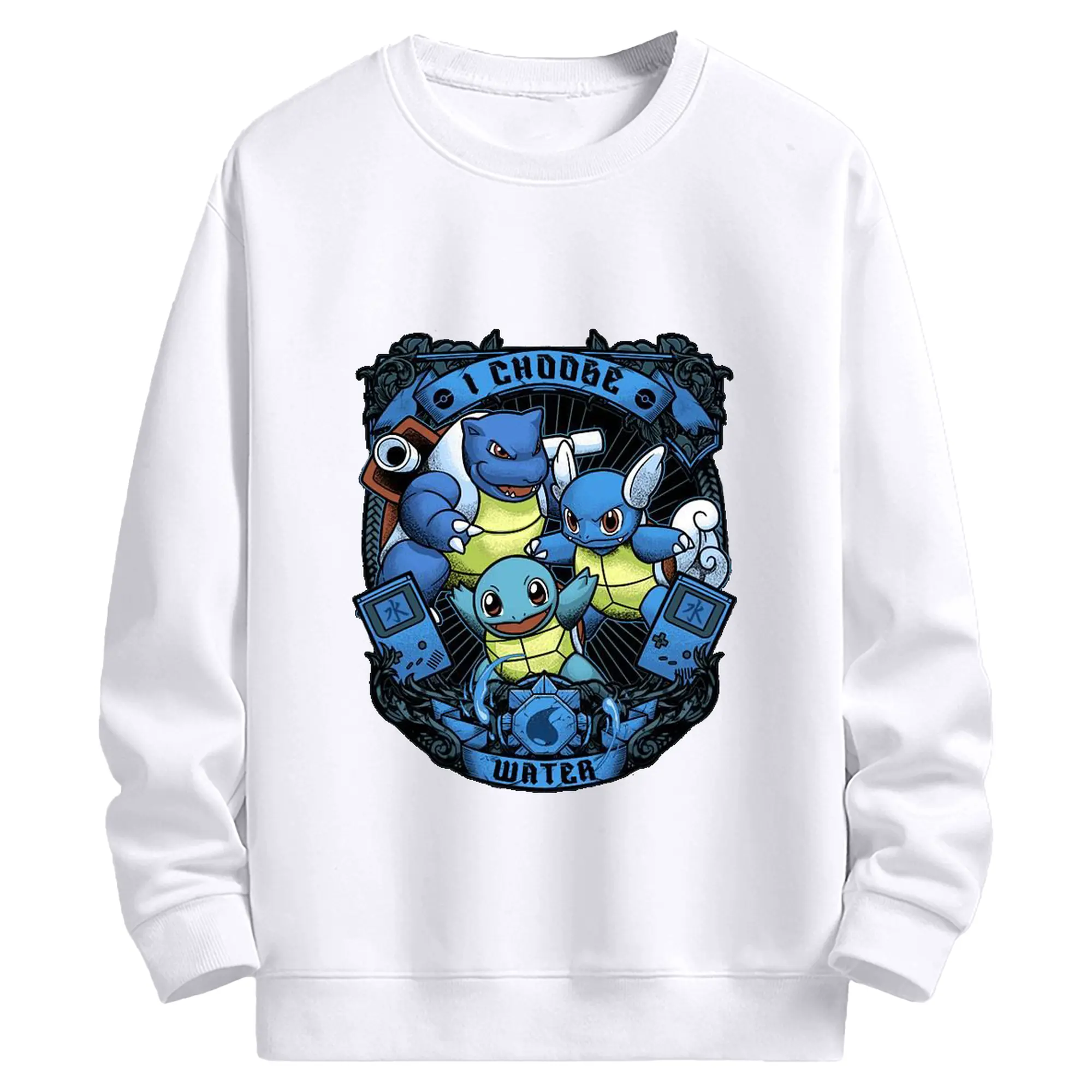 ポケモン - 高品質 クルーネック スウェット ・ コットン59％ ポリエステル41％ ・ ユニセックス 長袖 トレーナー ・ カジュアル デイリー スポーツ 散歩用