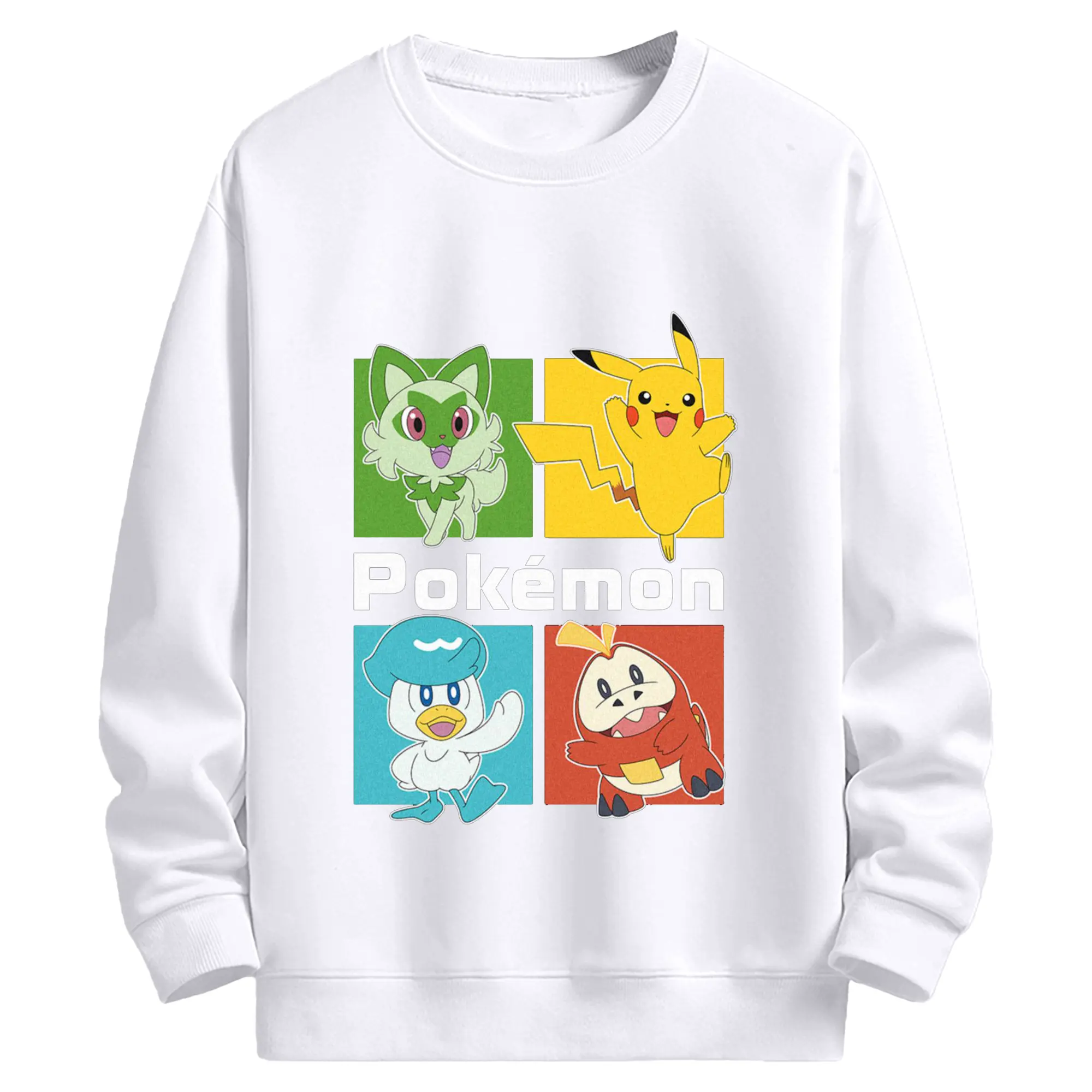ポケモン - 高品質 クルーネック スウェット ・ コットン59％ ポリエステル41％ ・ ユニセックス 長袖 トレーナー ・ カジュアル デイリー スポーツ 散歩用