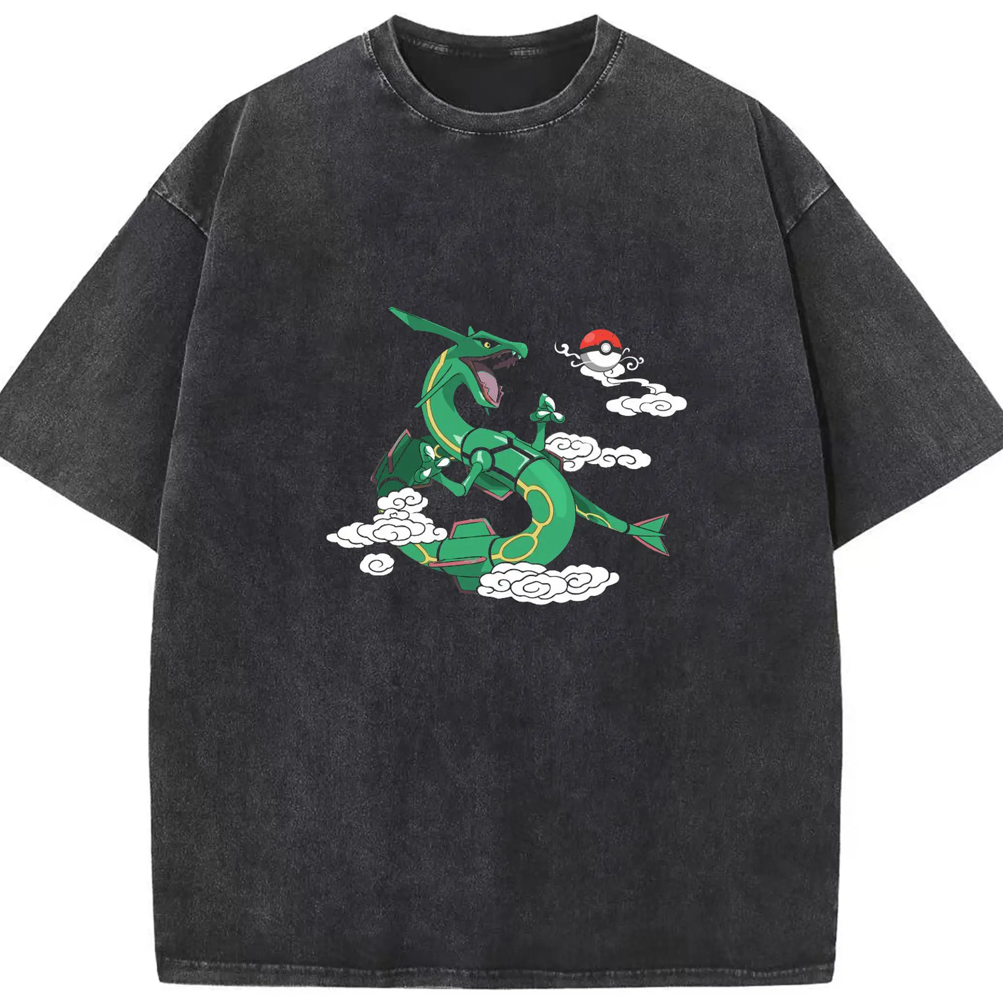 ポケモン - 綿100％ ヴィンテージ風 半袖Tシャツ ・ フロントプリント ・ 柔らか肌触り ・ 通気性 快適 ・ スポーツ カジュアル 外出用