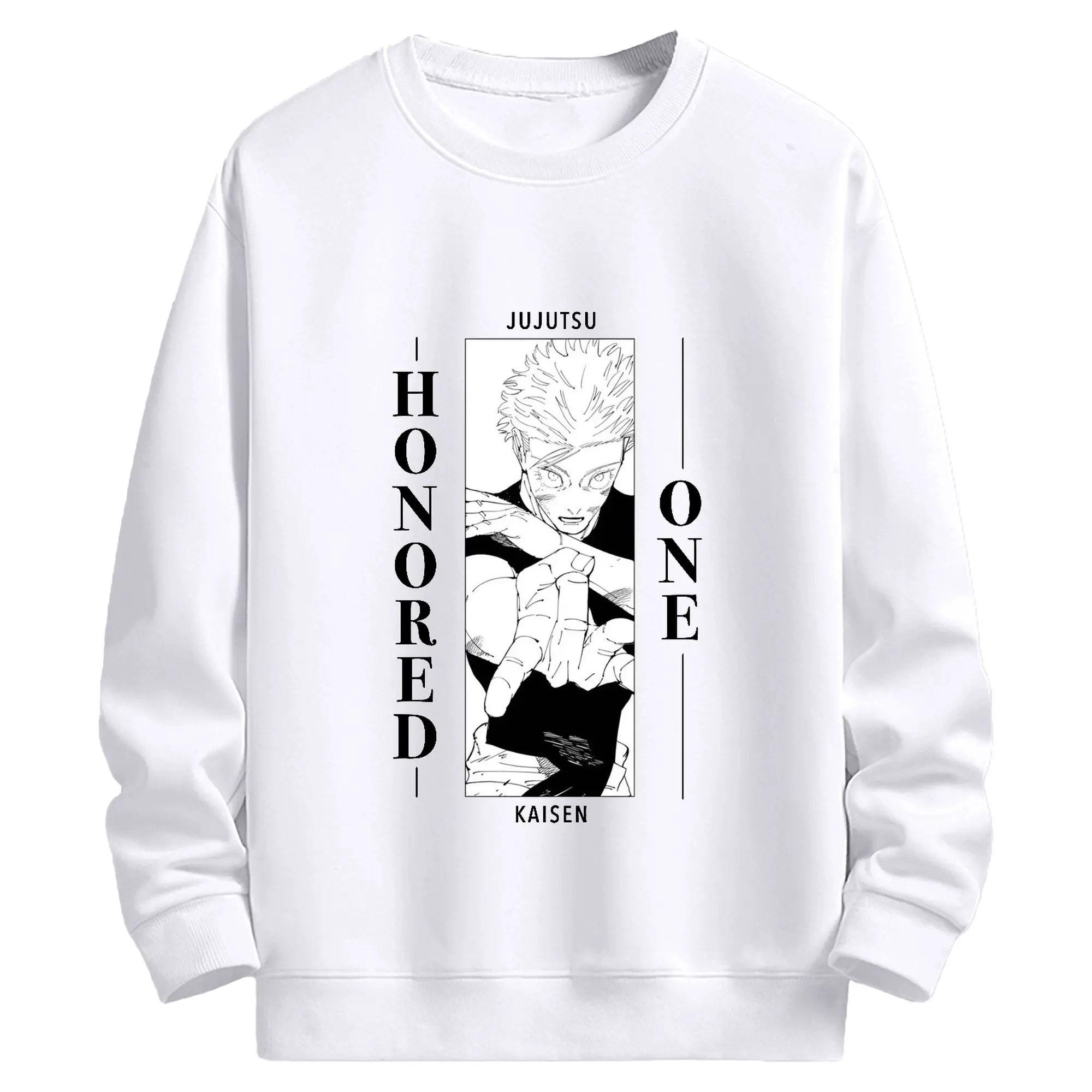 呪術廻戦 五条悟名場面 - 高品質 クルーネック スウェット ・ コットン59％ ポリエステル41％ ・ ユニセックス 長袖 トレーナー ・ カジュアル デイリー スポーツ 散歩用