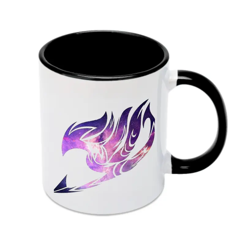 限定 フェアリーテイル シンプルロゴ - カラフルマグカップ ・ 陶器 ・ 熱転写プリント ・ 鮮やかデザイン ・ 耐久性 高品質 ・ コーヒー お茶 ギフト用