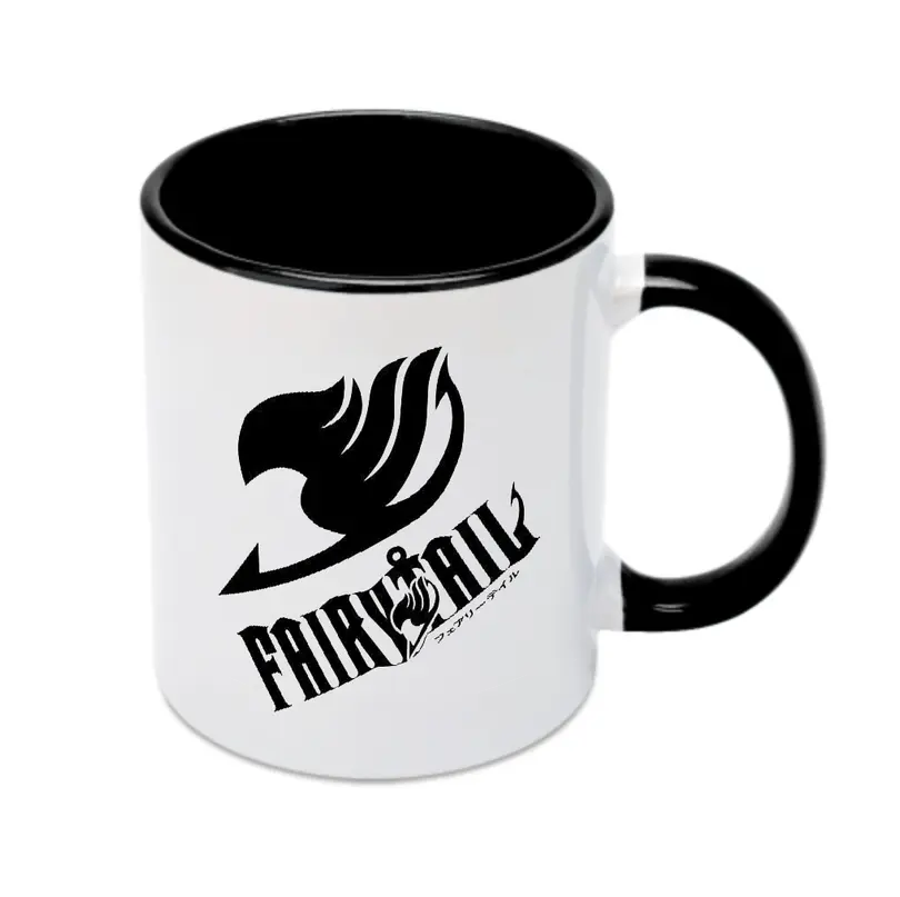限定 フェアリーテイルシンプルロゴ - カラフルマグカップ ・ 陶器 ・ 熱転写プリント ・ 鮮やかデザイン ・ 耐久性 高品質 ・ コーヒー お茶 ギフト用