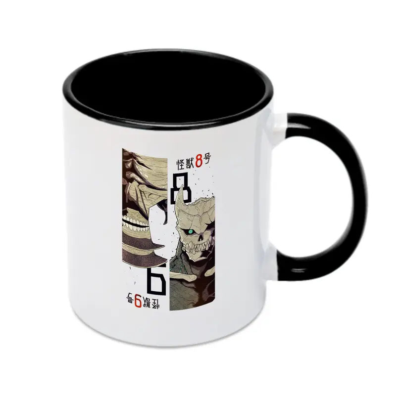怪獣8号 日比野カフカ - カラフルマグカップ ・ 陶器 ・ 熱転写プリント ・ 鮮やかデザイン ・ 耐久性 高品質 ・ コーヒー お茶 ギフト用