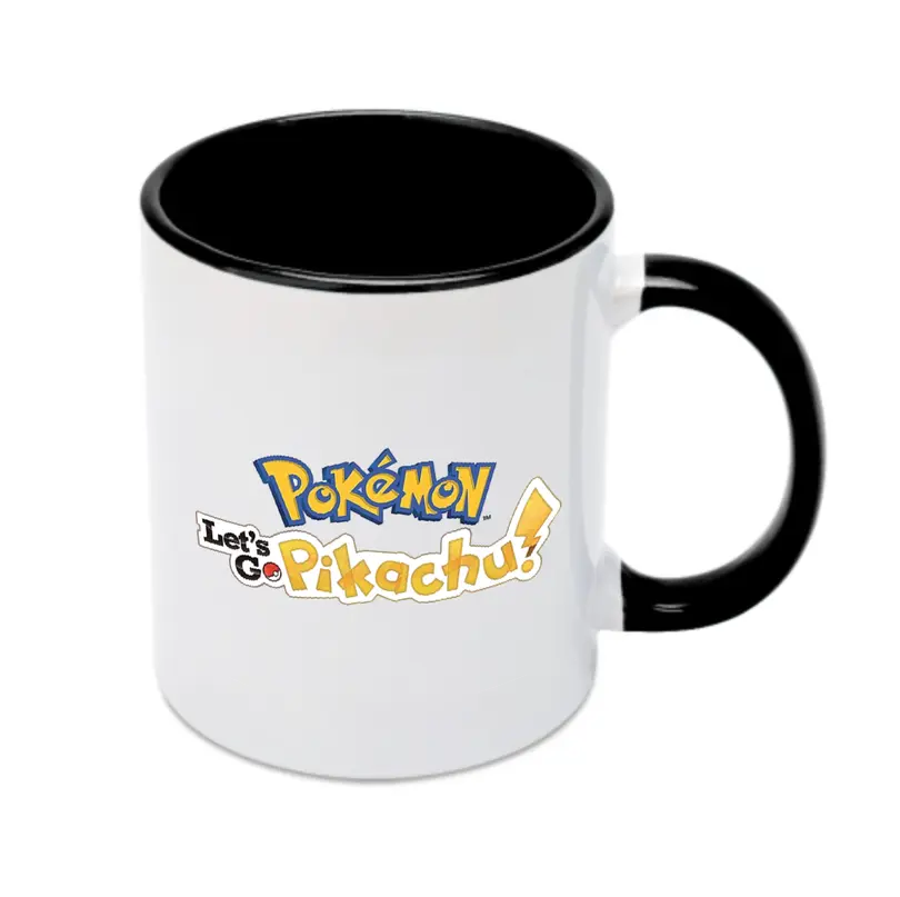 ポケモン 特別限定ロゴ - カラフルマグカップ ・ 陶器 ・ 熱転写プリント ・ 鮮やかデザイン ・ 耐久性 高品質 ・ コーヒー お茶 ギフト用