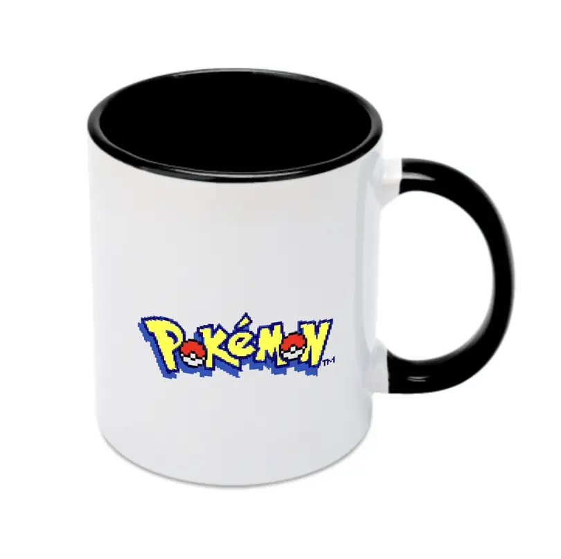 ポケモン 特別限定ロゴ - カラフルマグカップ ・ 陶器 ・ 熱転写プリント ・ 鮮やかデザイン ・ 耐久性 高品質 ・ コーヒー お茶 ギフト用