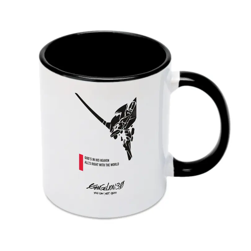 エヴァンゲリオン EVA初号機 - カラフルマグカップ ・ 陶器 ・ 熱転写プリント ・ 鮮やかデザイン ・ 耐久性 高品質 ・ コーヒー お茶 ギフト用