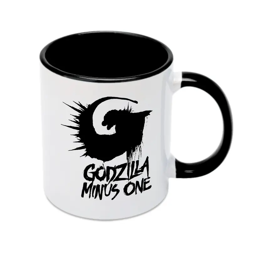 ゴジラ シンプルロゴ - カラフルマグカップ ・ 陶器 ・ 熱転写プリント ・ 鮮やかデザイン ・ 耐久性 高品質 ・ コーヒー お茶 ギフト用